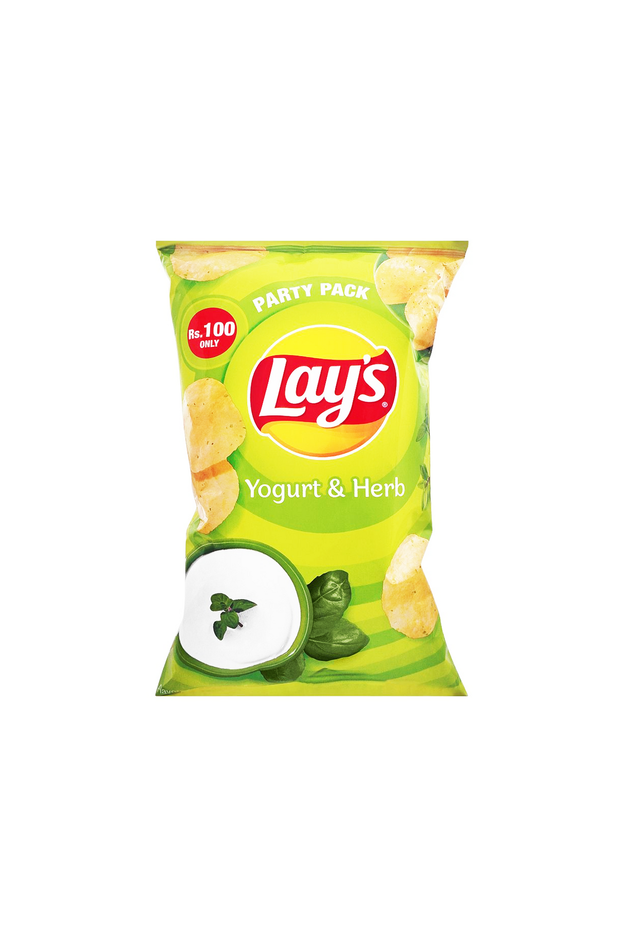 lays yogurt&herb 100rs