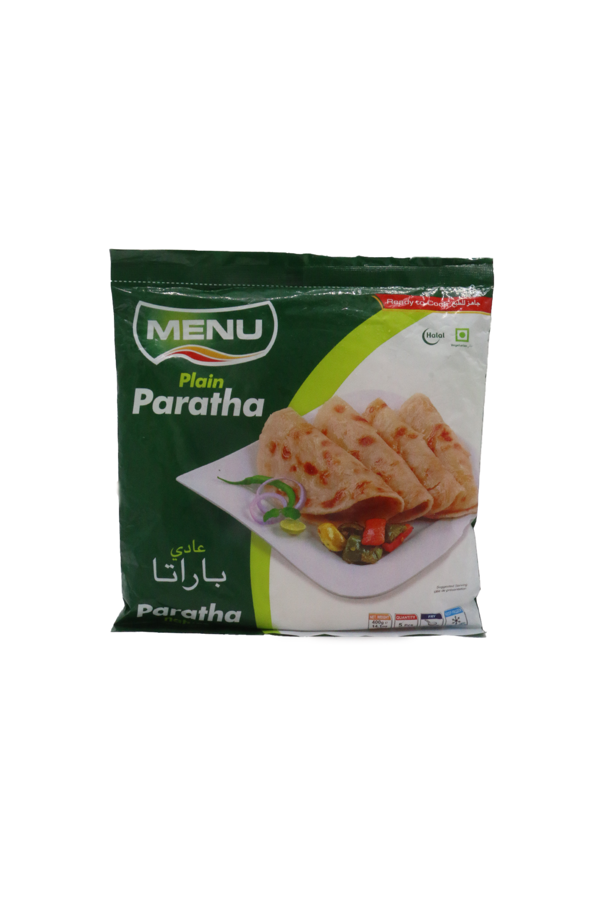 menu plain paratha 400g