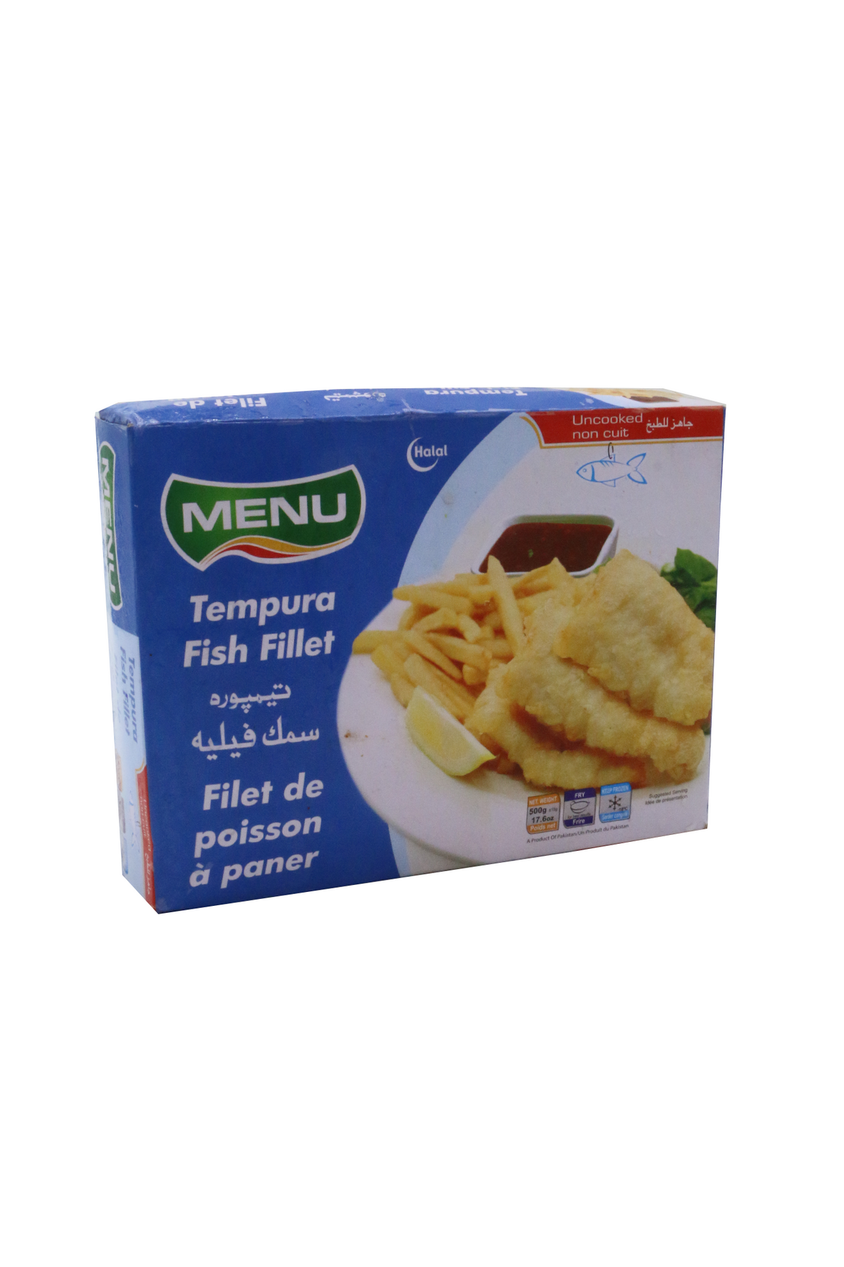 menu tempura fish fillet 500g