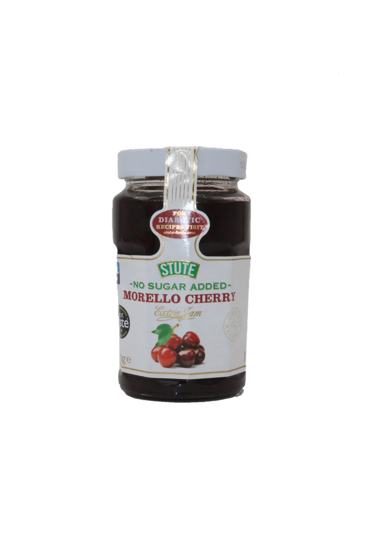 stute jam cherry sugar free 430g