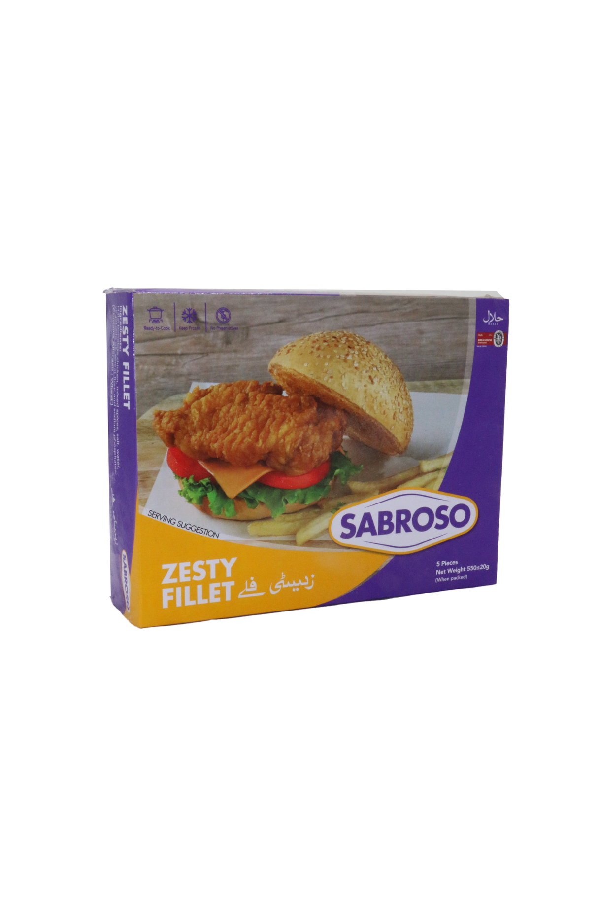 sabroso zesty fillet ecnm 550g