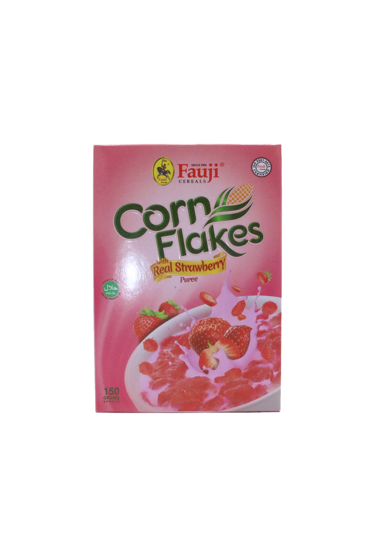 fauji corn flakes strawberry 150g