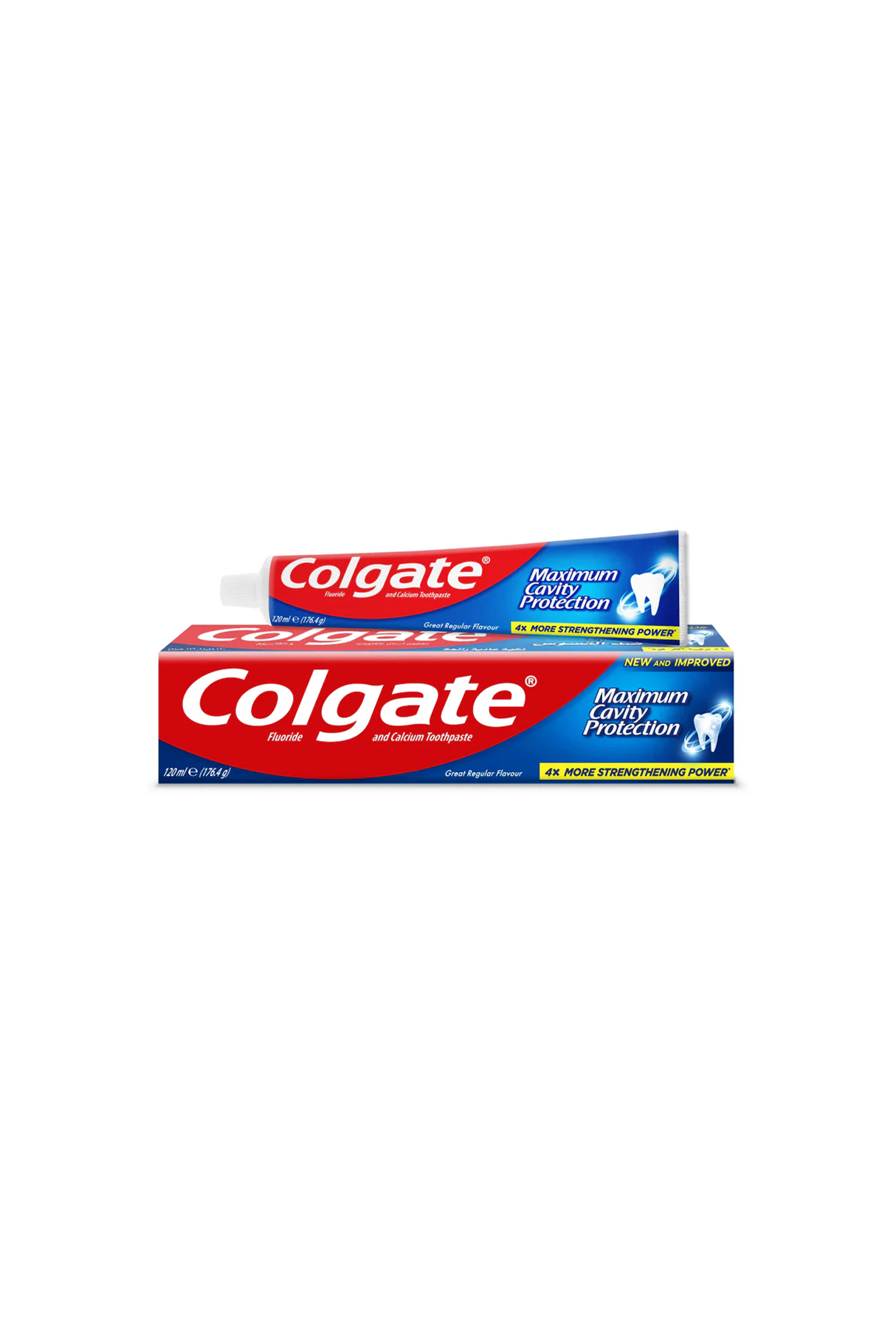 colgate tooth paste maximum cavity protection 120ml ksa