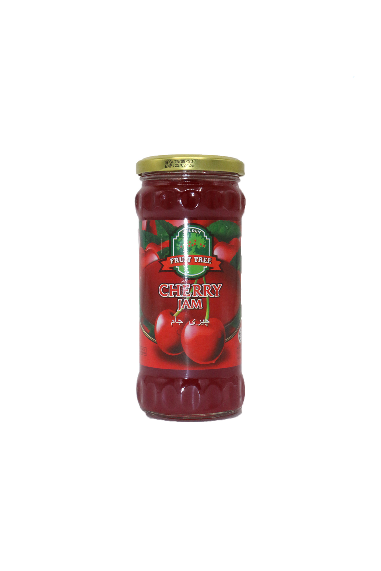 golden fruit tree jam cherry 440g