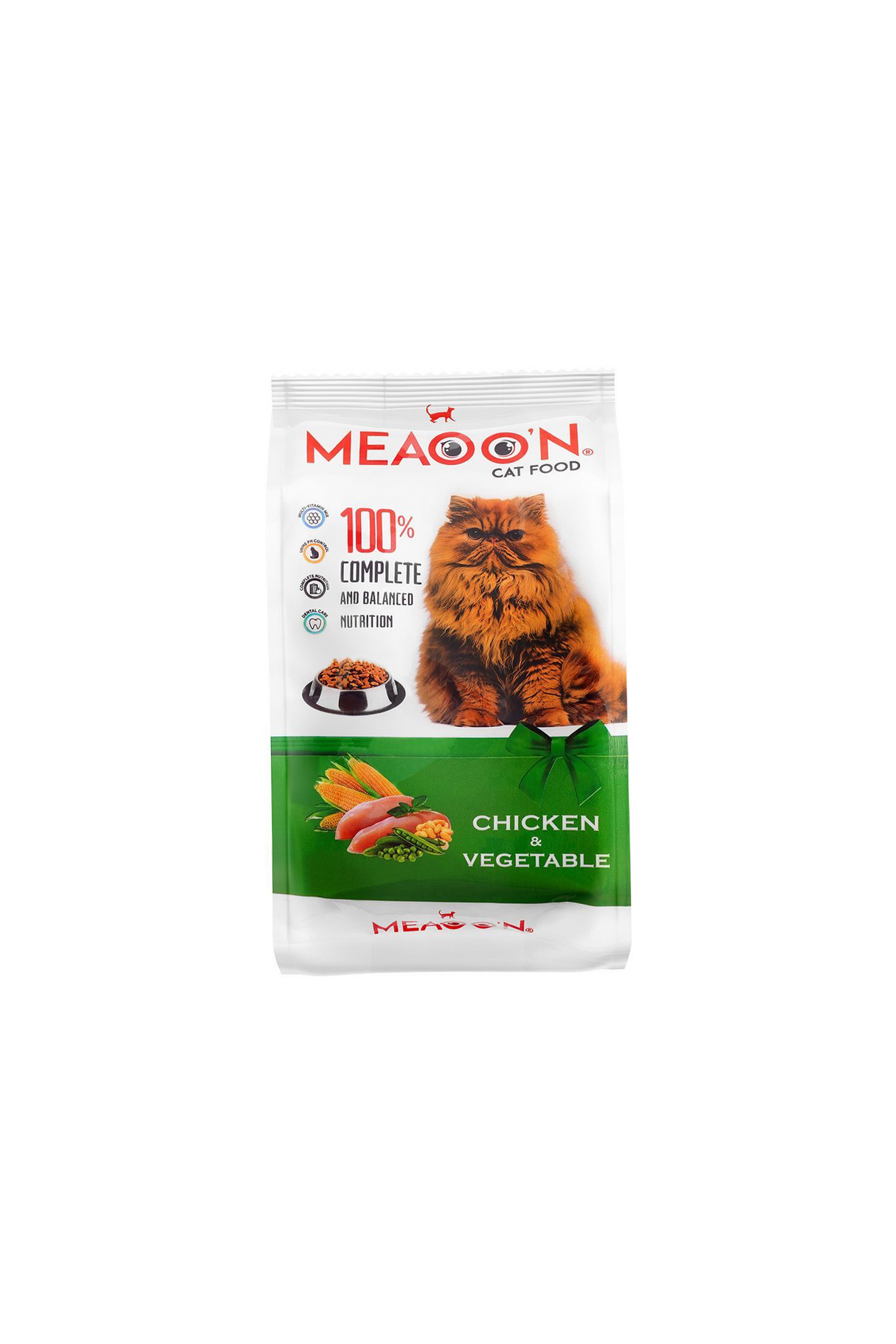 meaoon cat food chicken&vegetable 400g