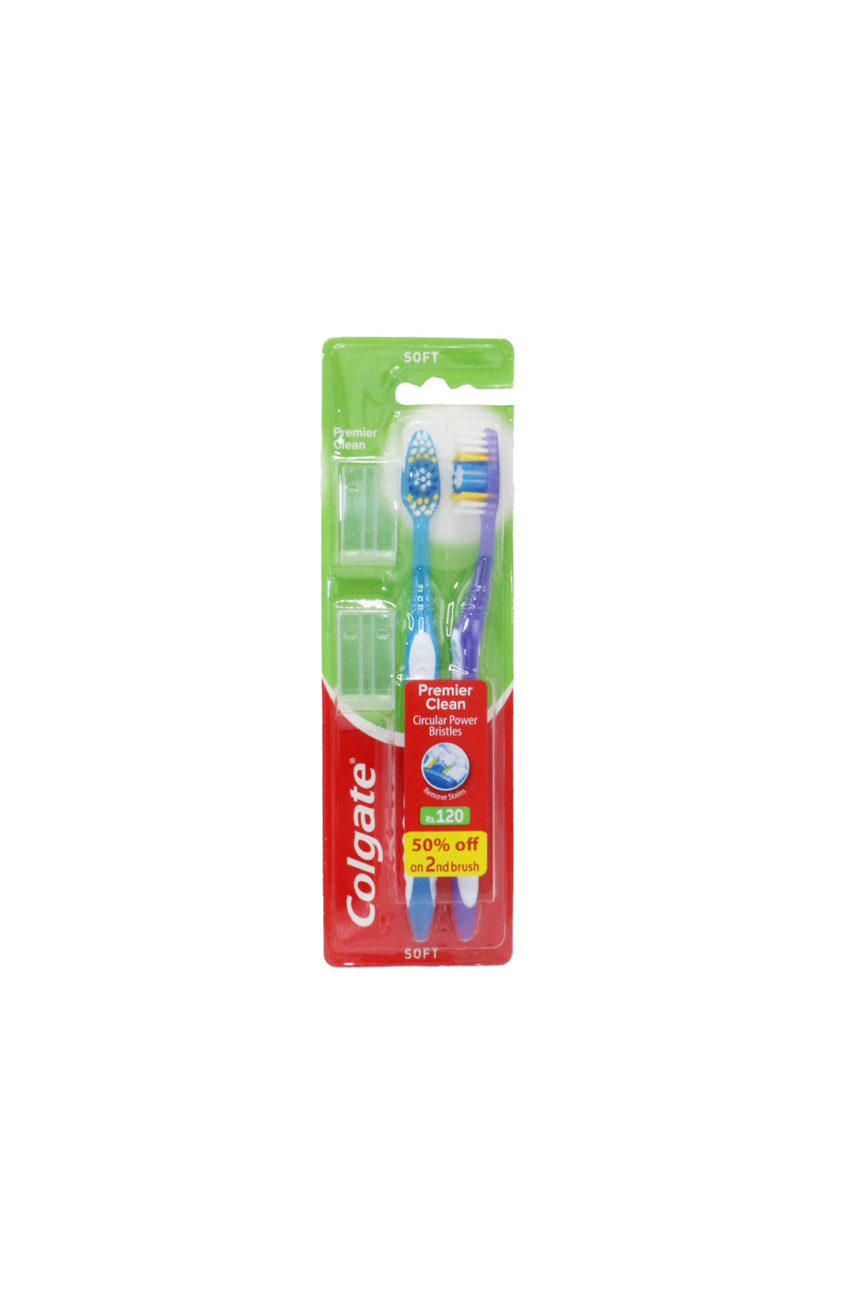 colgate tooth brush premier 2pc soft