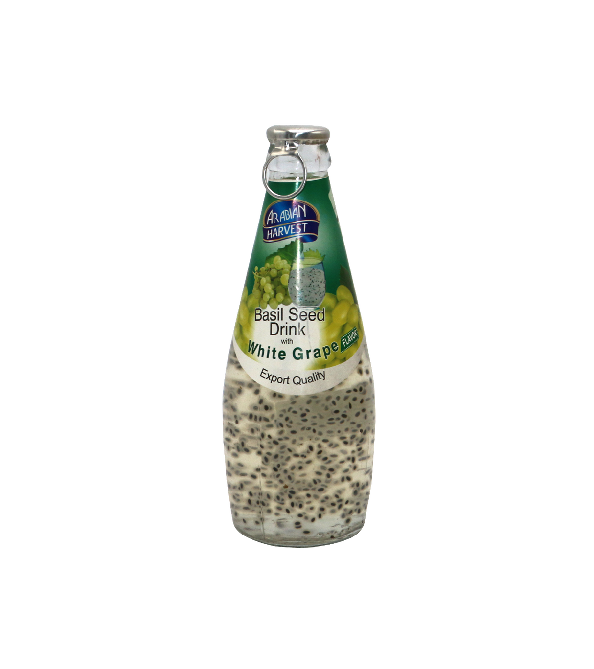 arabian harvest basil seed drink white grape 290ml