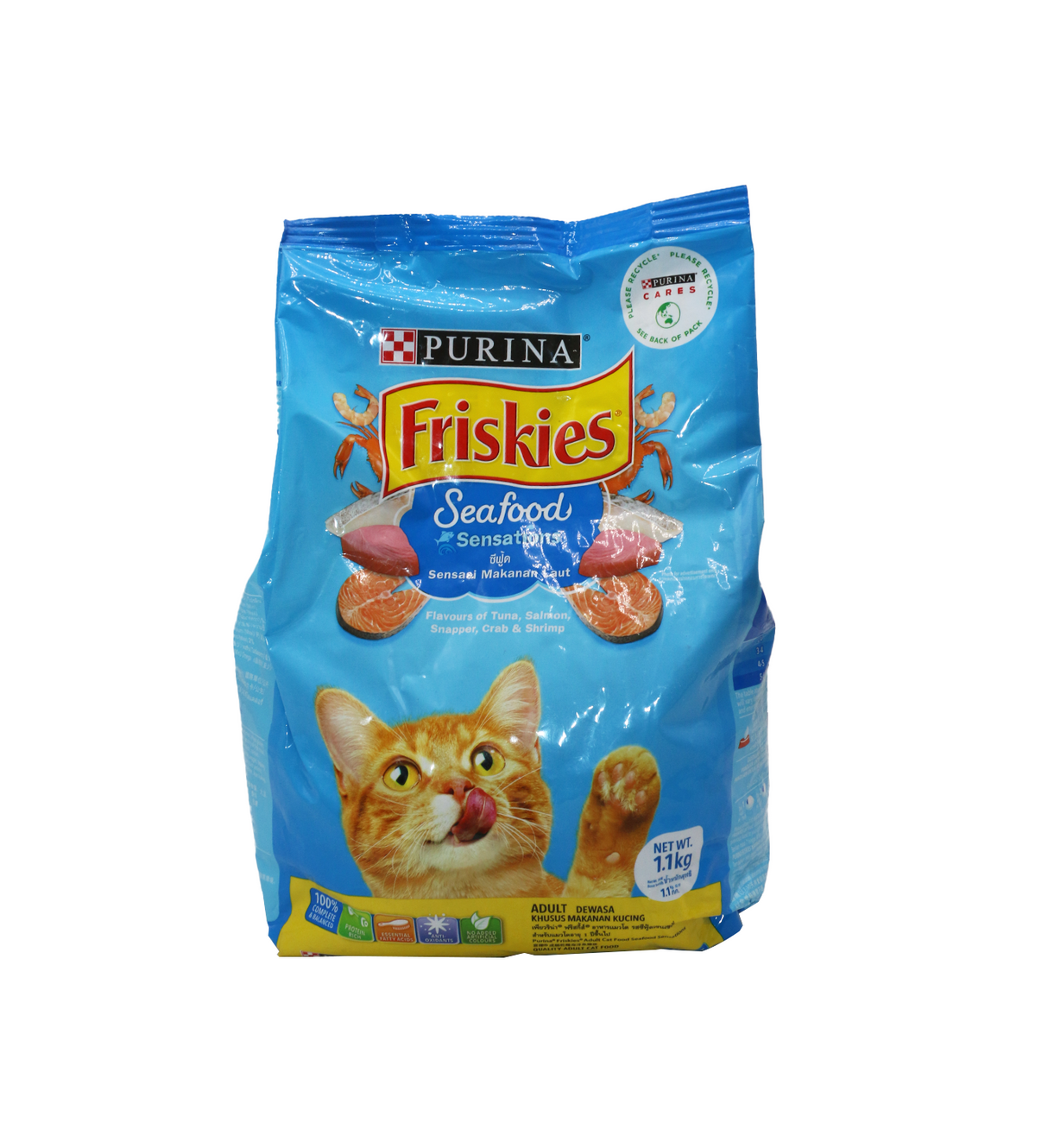 friskies cat food sea food 1.1kg