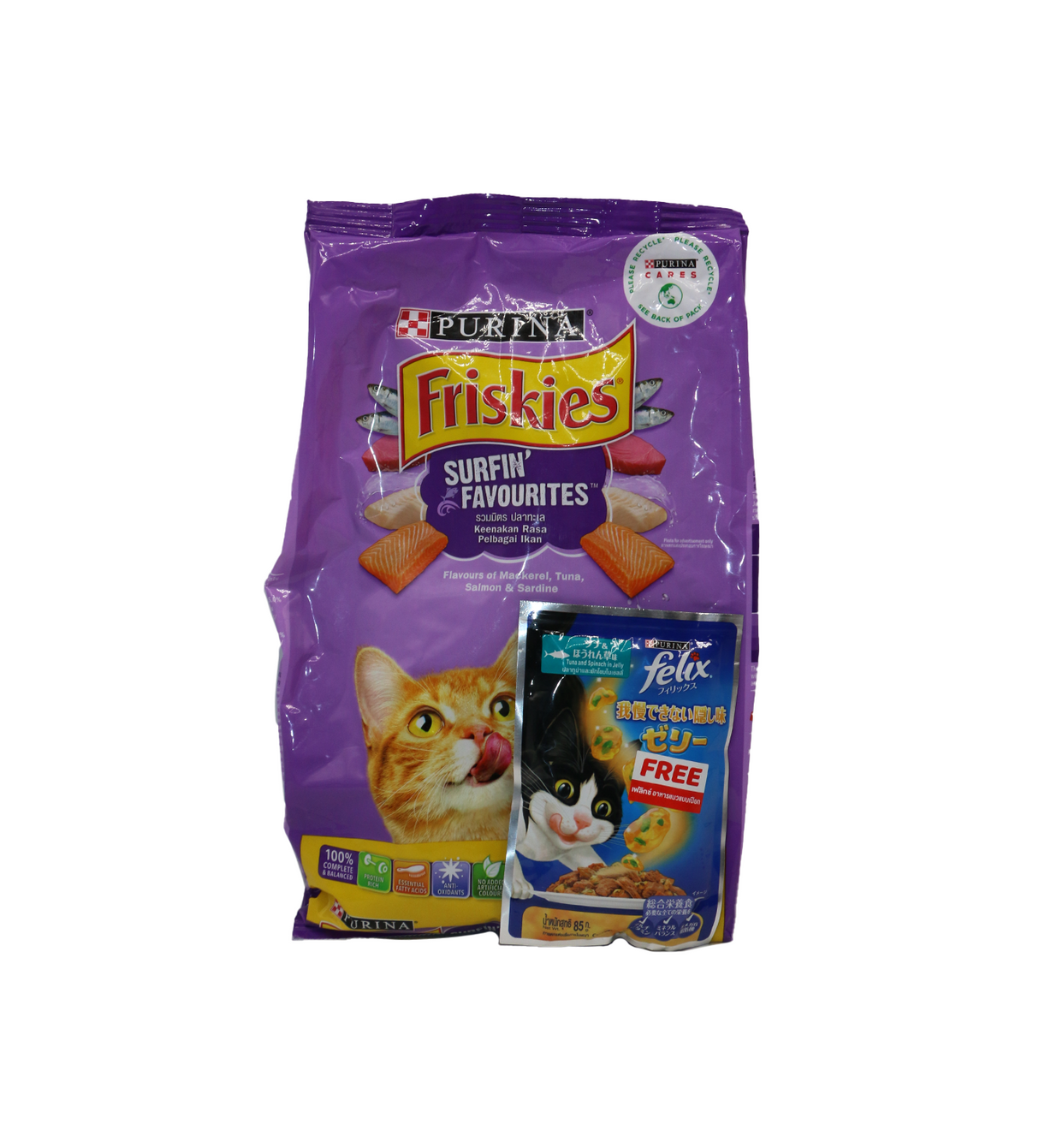 friskies cat food surfin 1.1kg