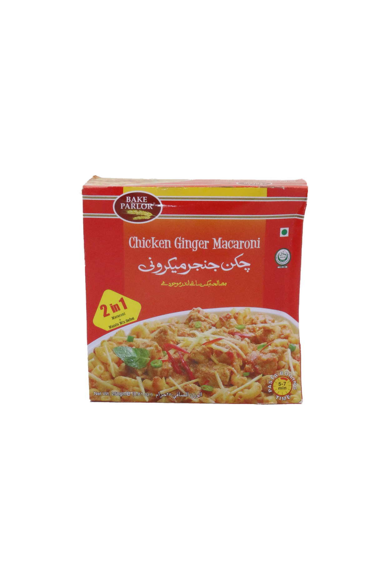 bake parlor chicken ginger macaroni 250g