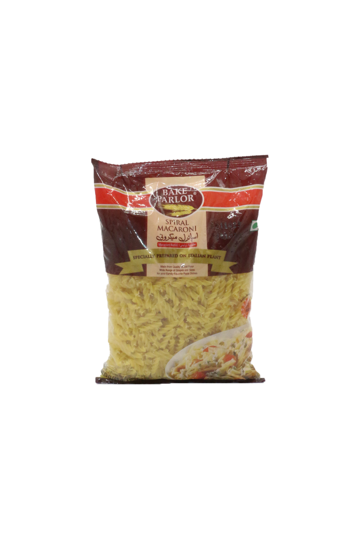 bake parlor macaroni spiral 400g