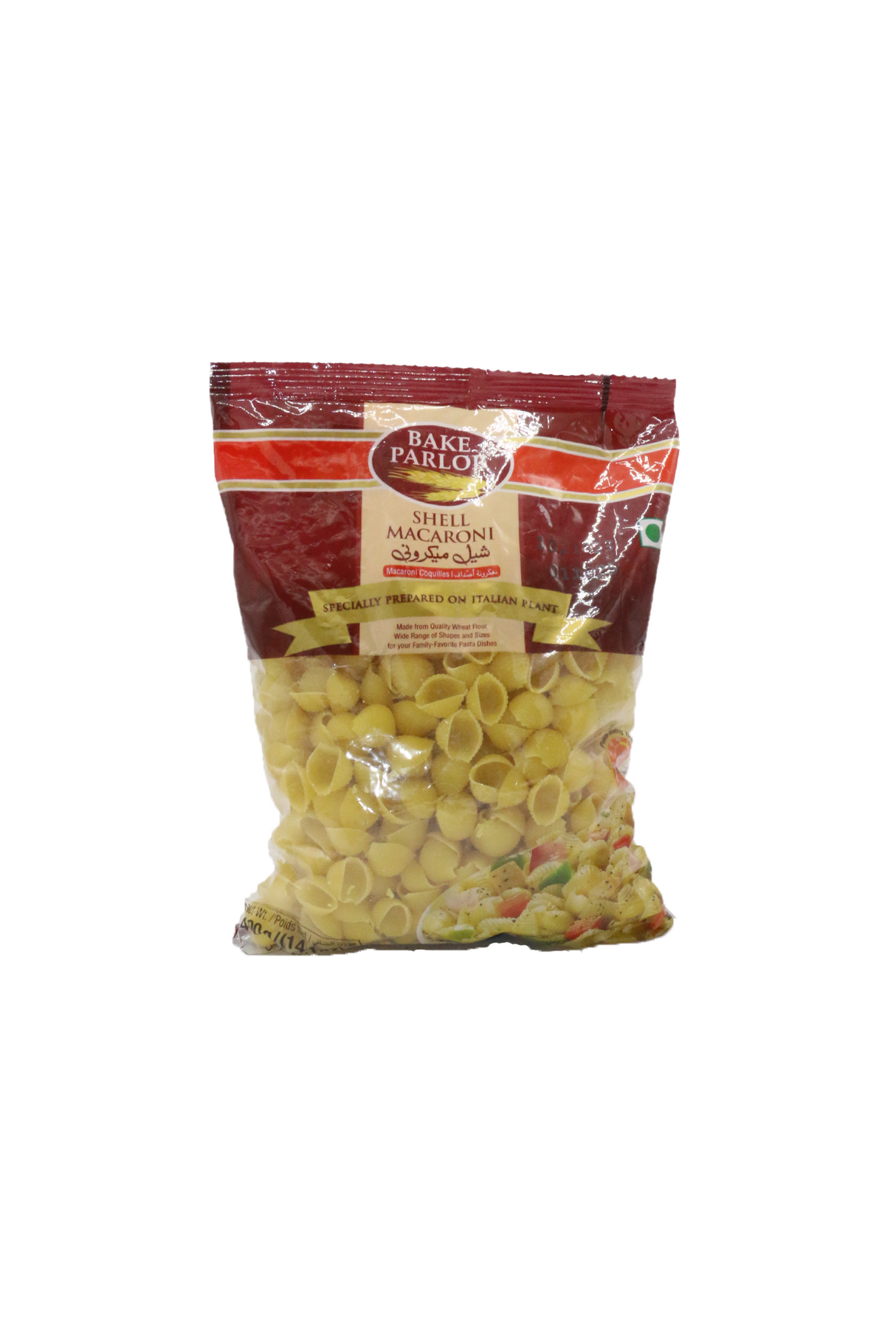 bake parlor shell macaroni 400g