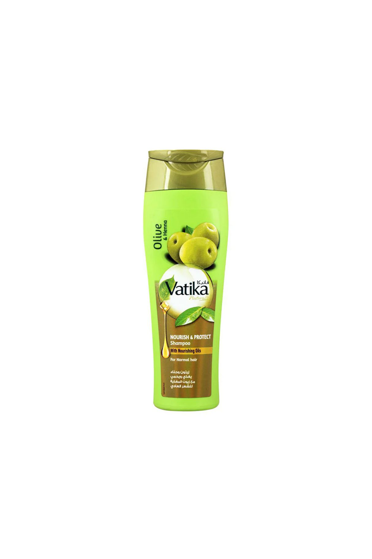 vatika shampoo olive & henna nourish protect 185ml