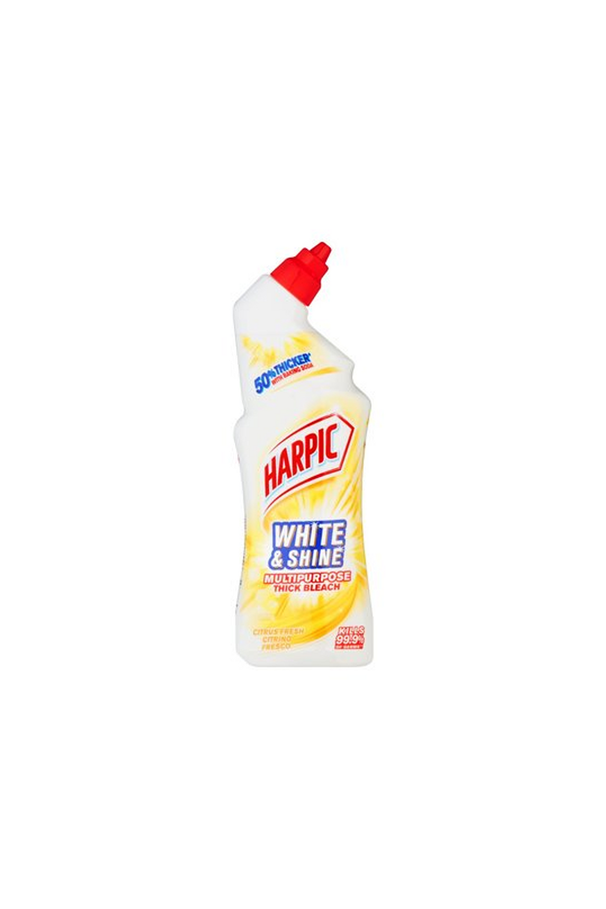 harpic toilet cleaner white & shine original 750ml