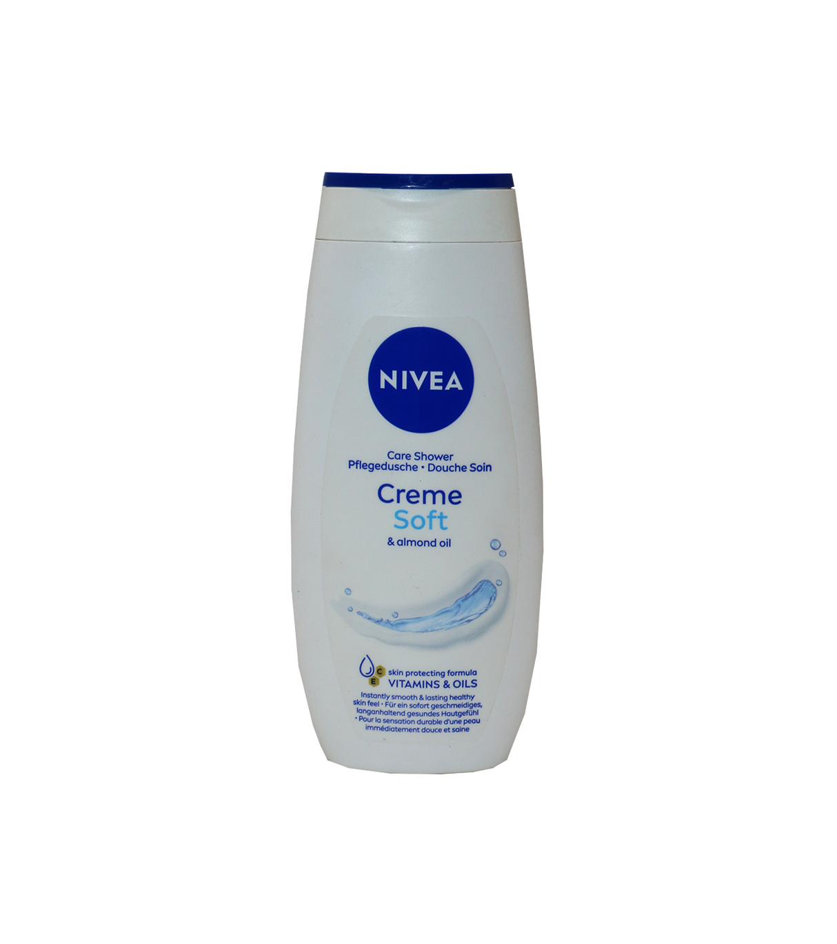 nivea oil shower creme soft& almond 250ml germany