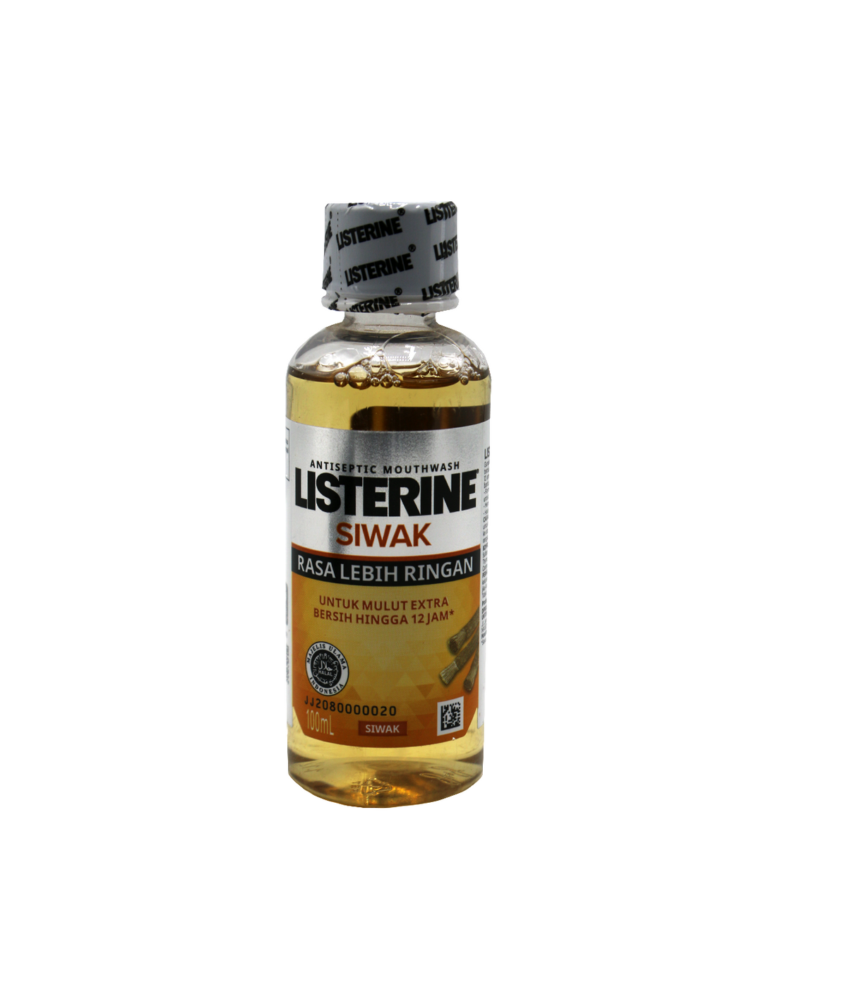 listerine mouth wash siwak 100ml indonesia