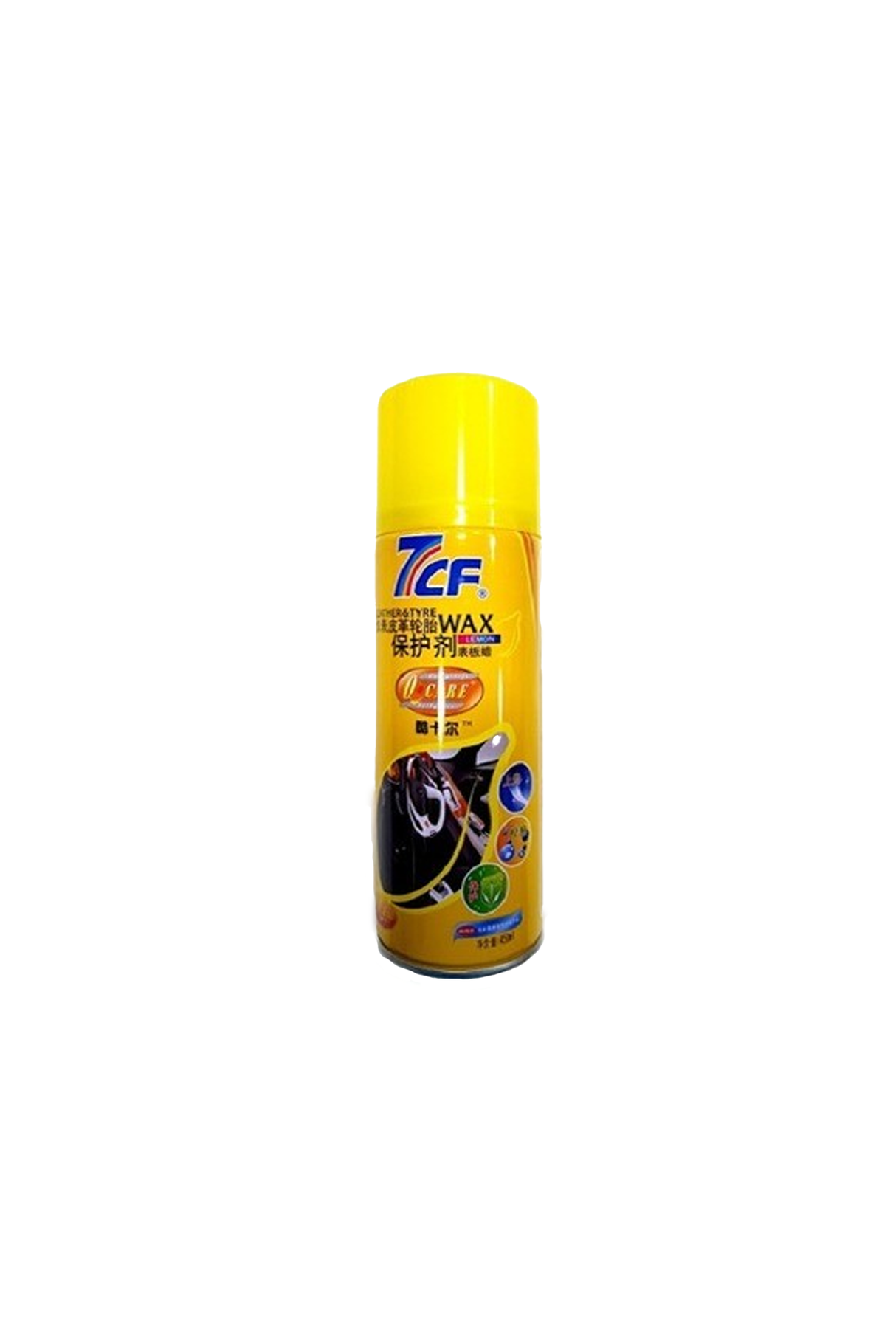 7cf car polish yellow spray 450ml