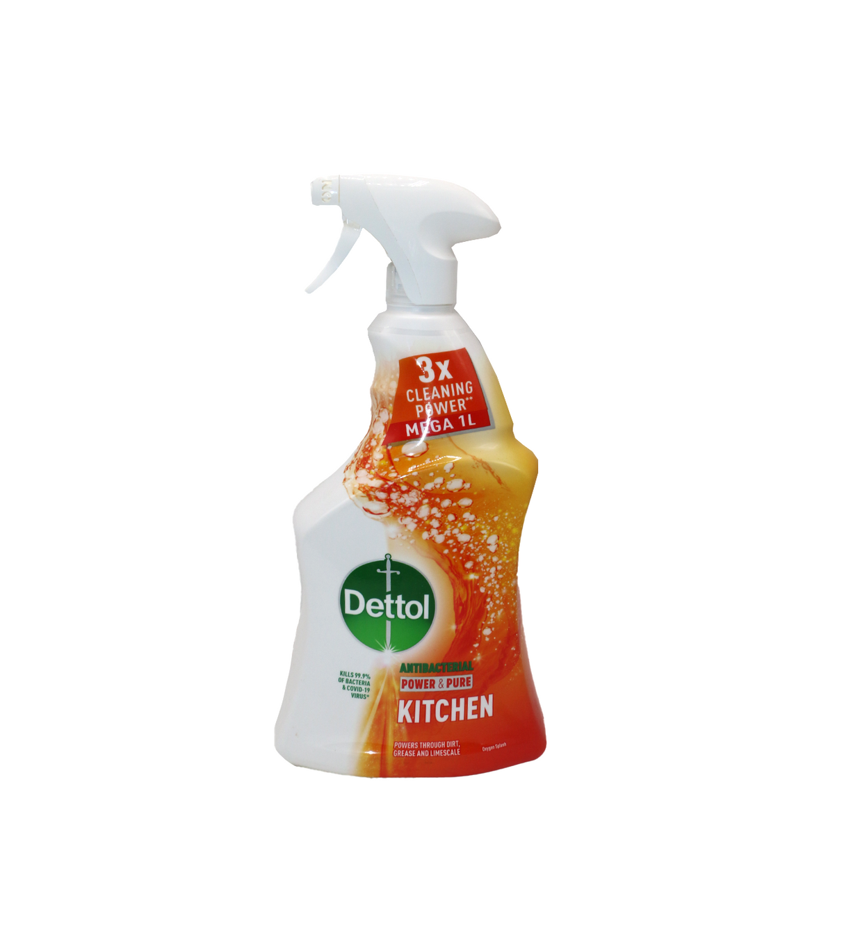 dettol kitchen cleaner power & pure spray 1l