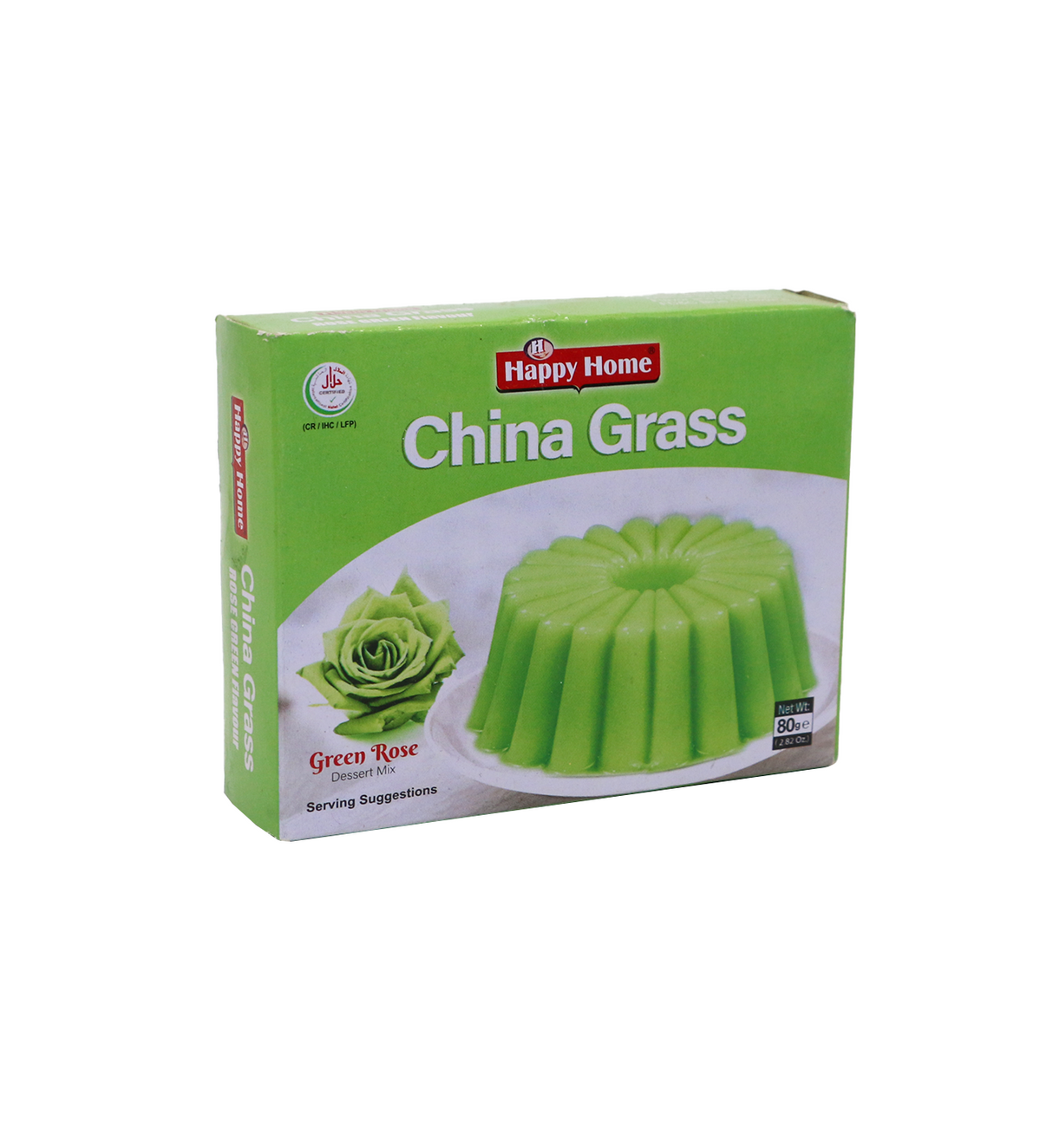 happy home china grass green rose 80g