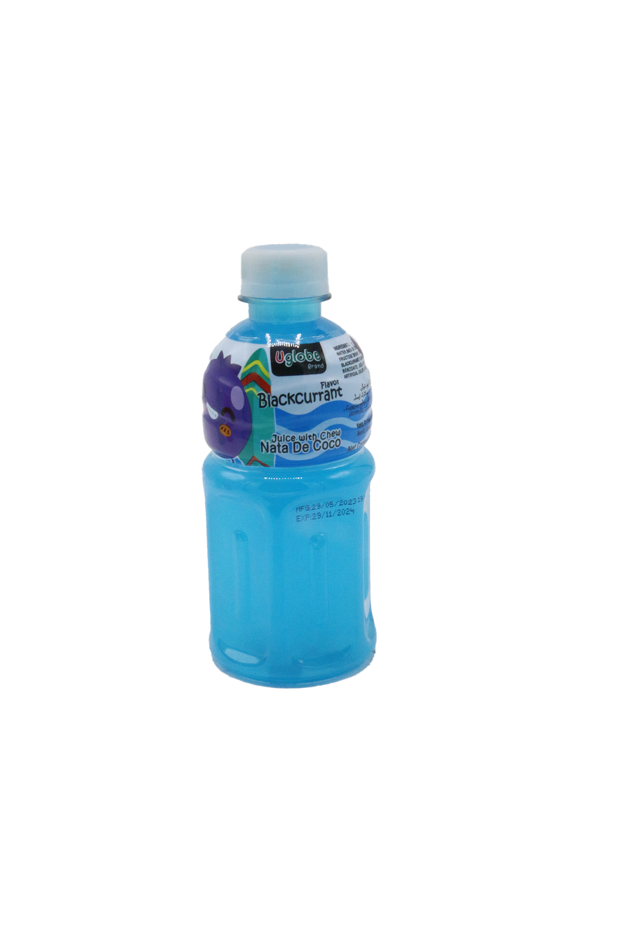 uglobe juice black currant 320ml thai