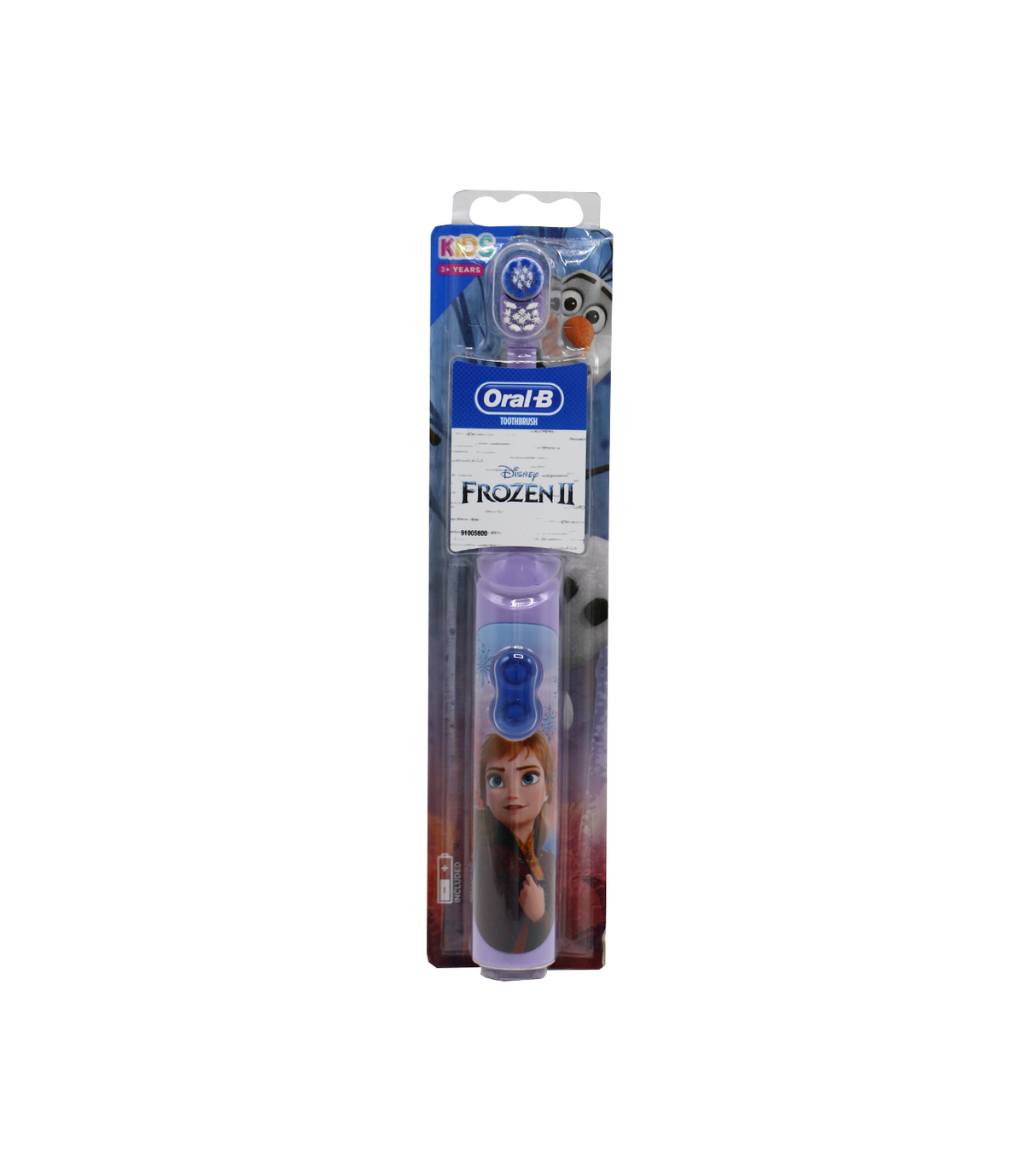 oral b tooth brush frozen battery