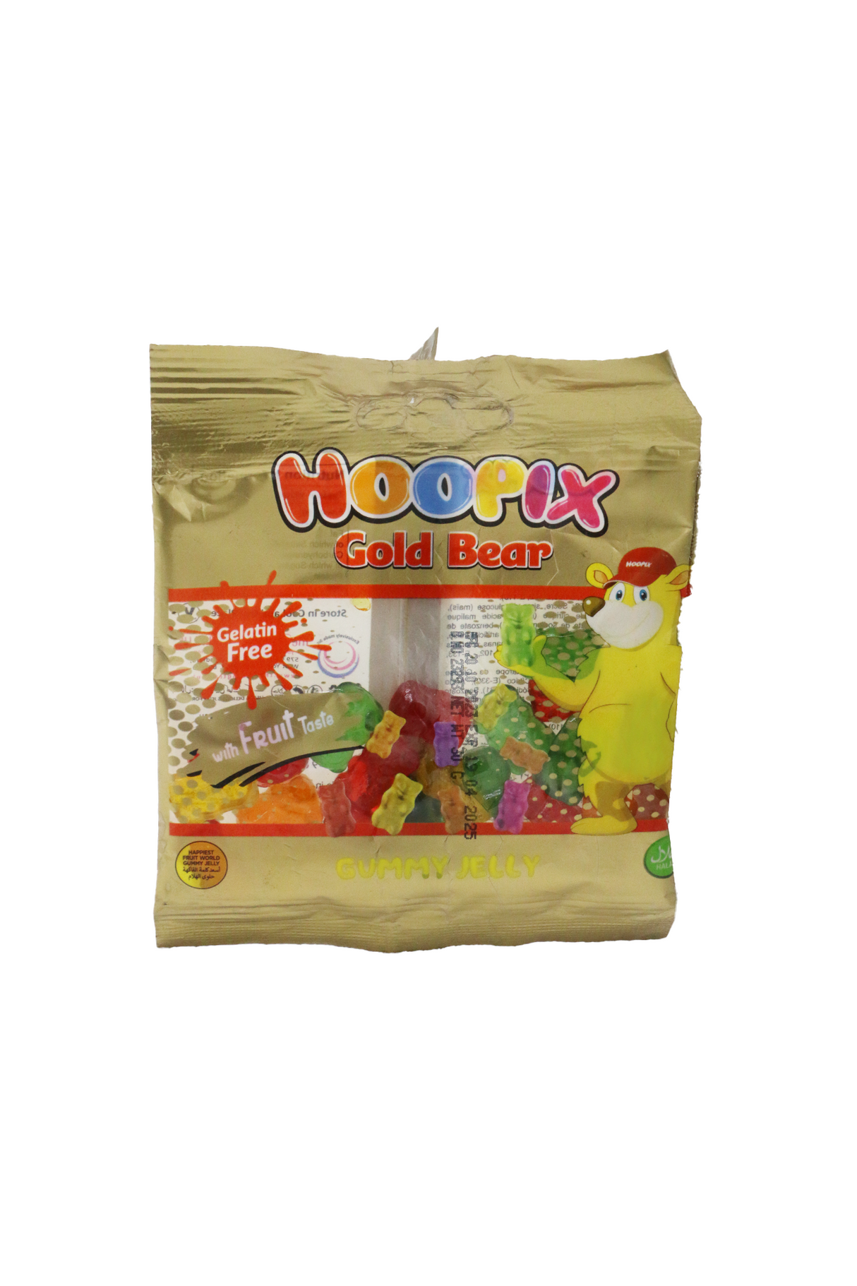 hoopix jelly gold bear 30g