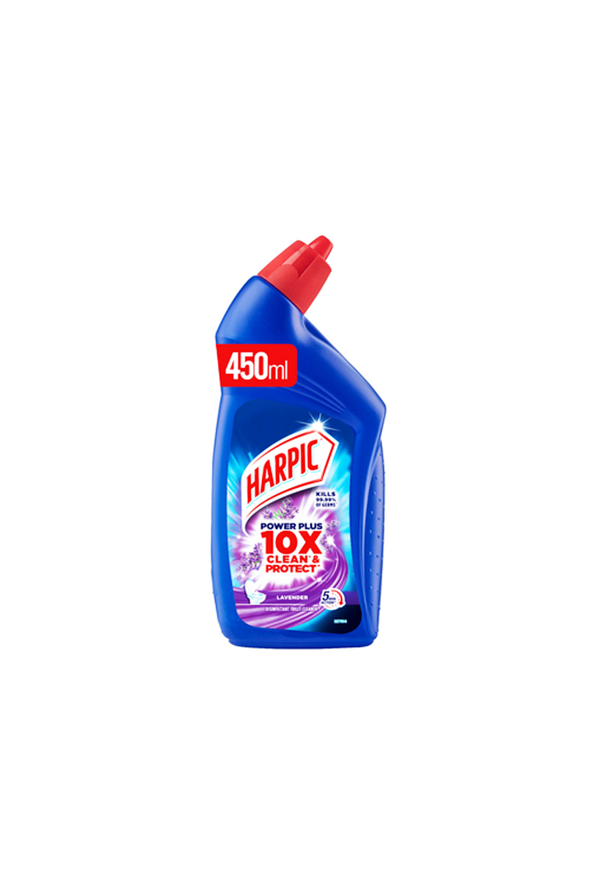 harpic bath cleaner 10x max lavender 450ml