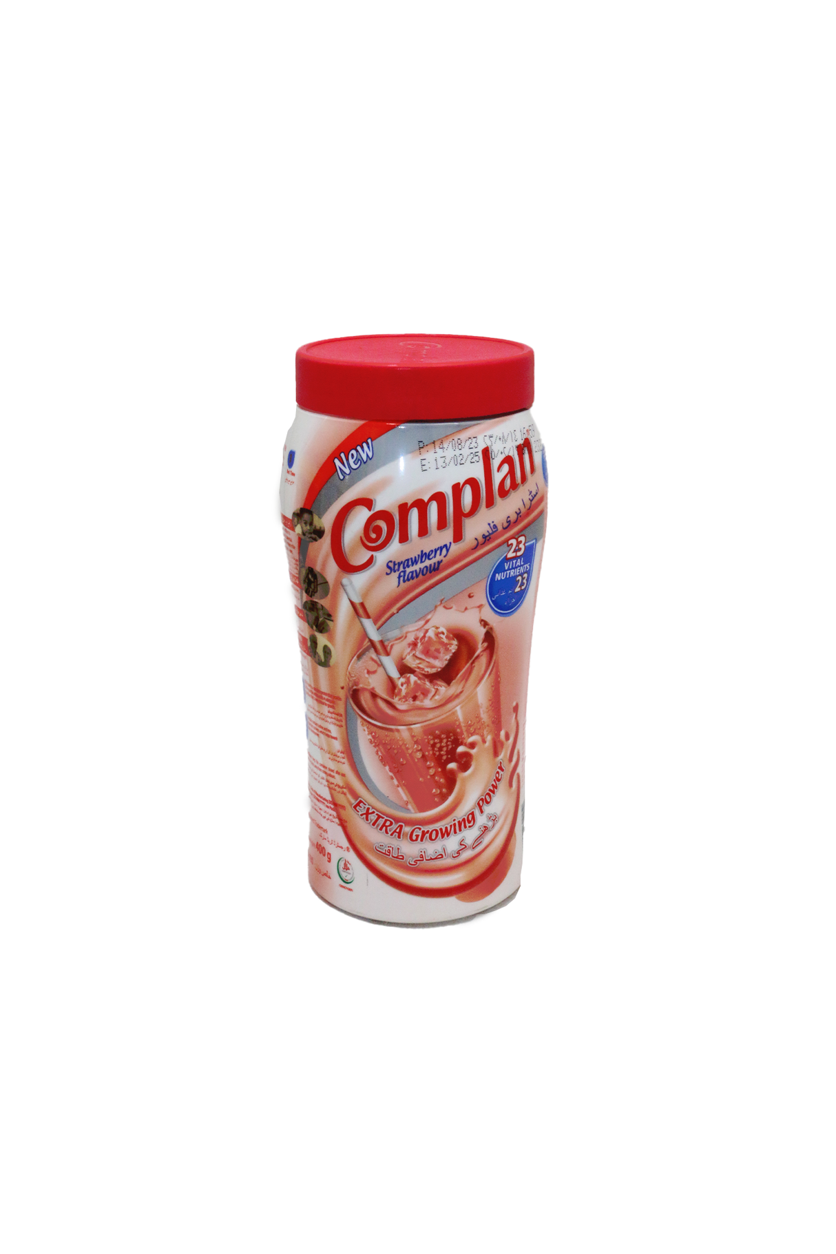 complan powder milk strawberry jar 400g