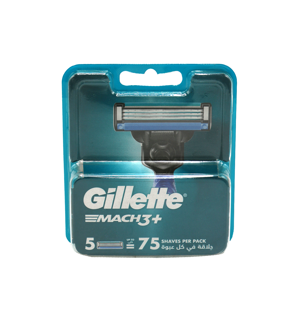 gillette blades mach 3+ 5pc