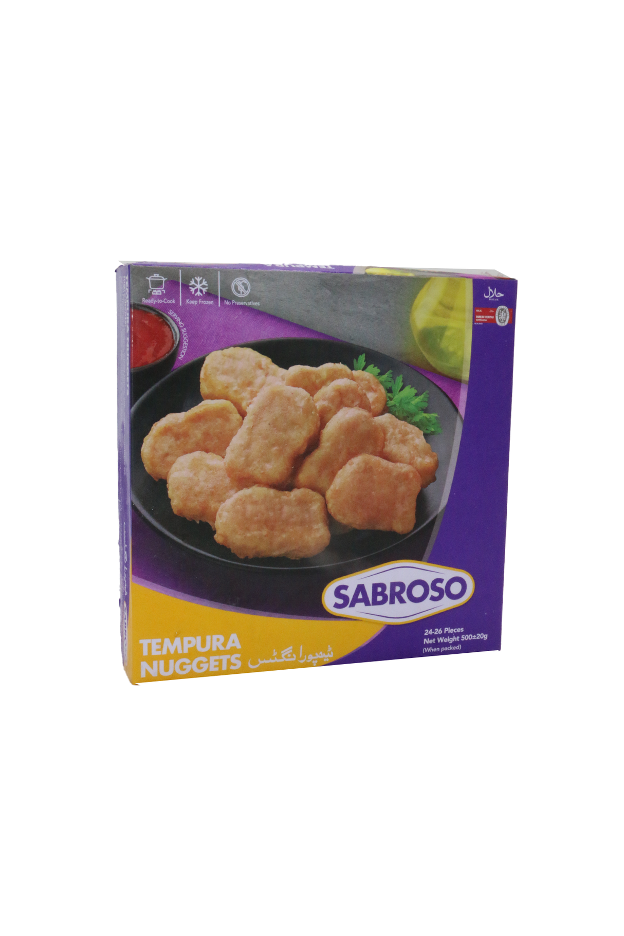 sabroso tempura nuggets 500g