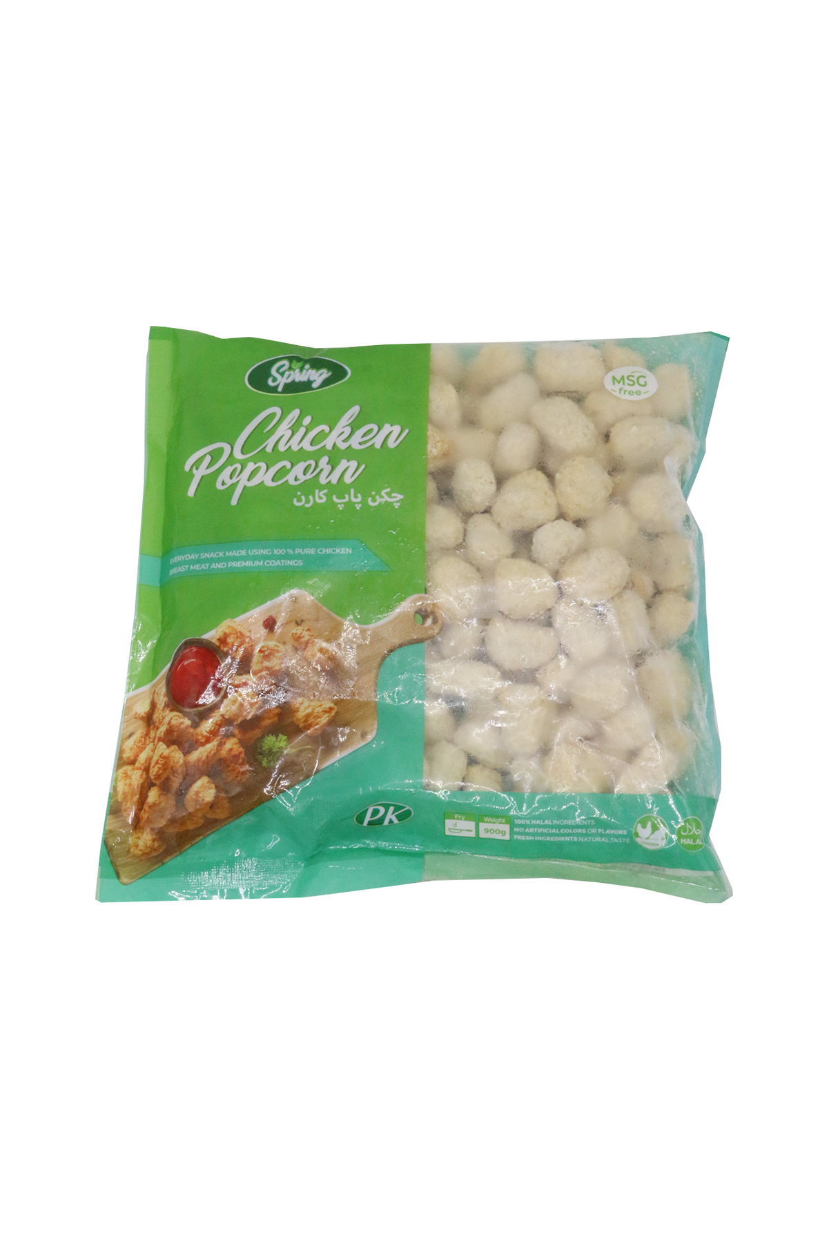 pk chicken spring pop corn 900g