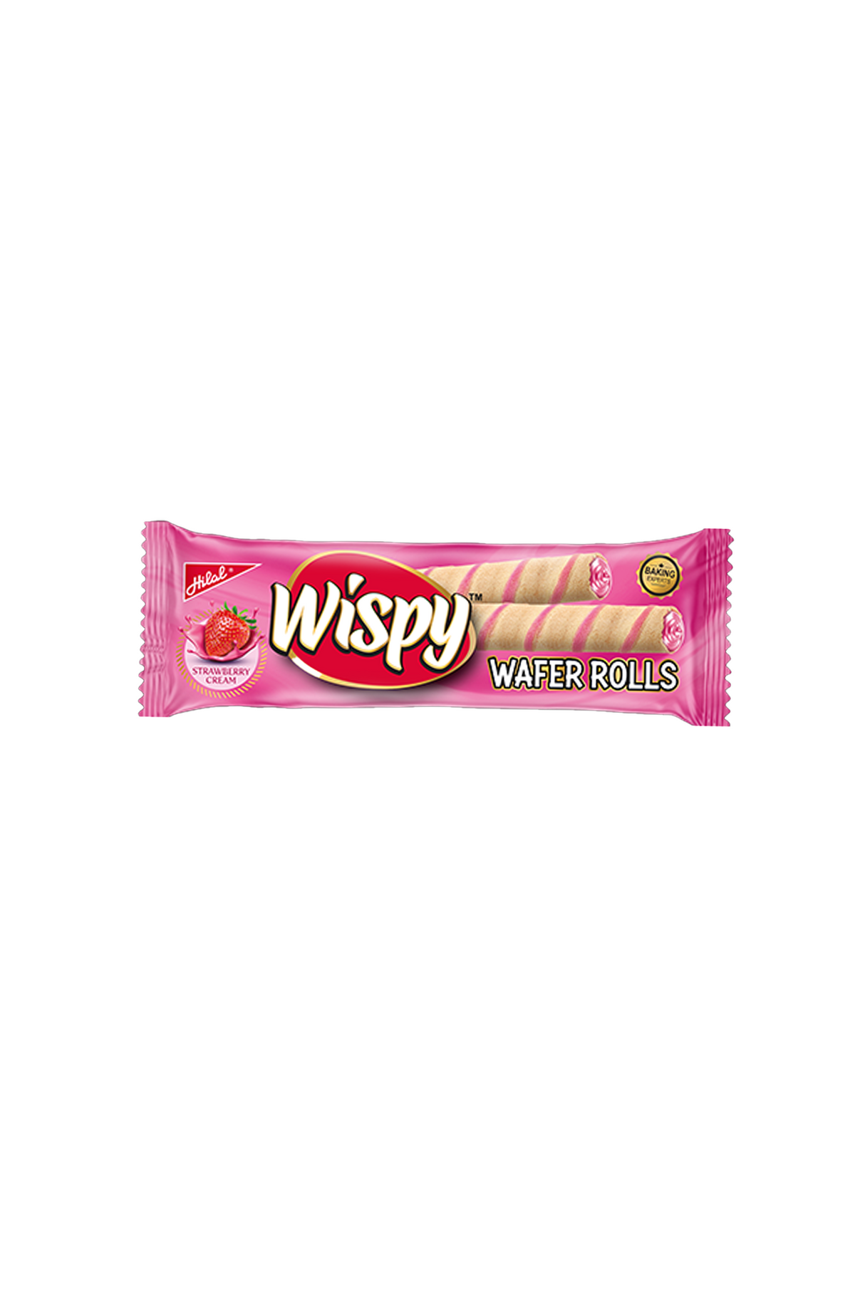 hilal wispy mini wafer strawberry rolls 10r