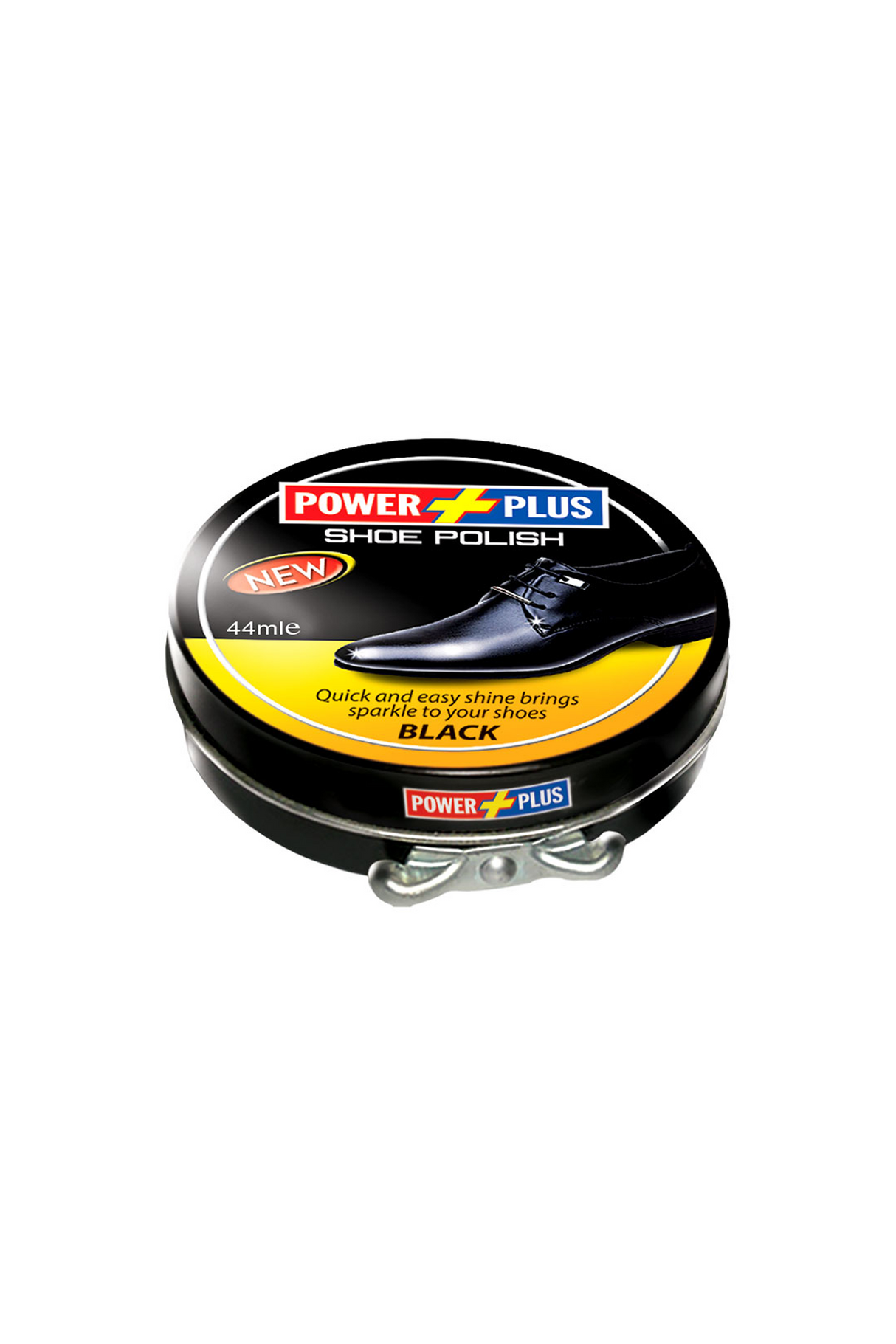 power plus shoe polish black 44ml