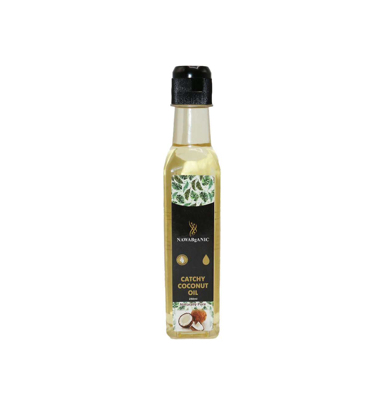 nawabganic catchy coconut oil 250ml