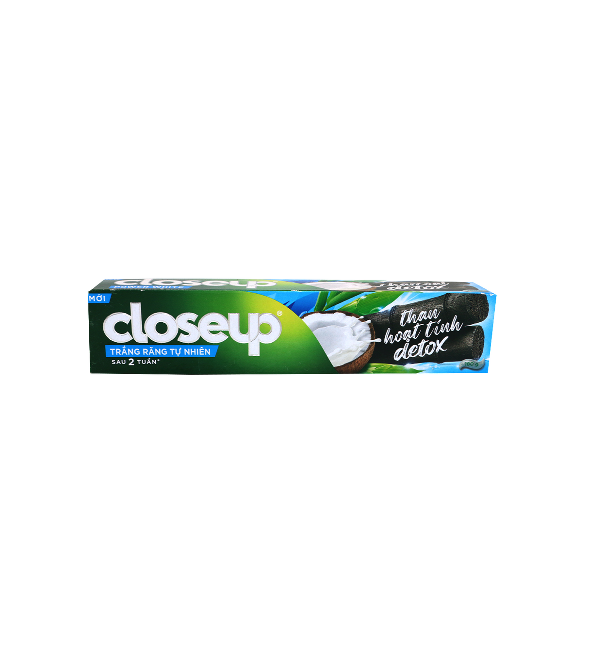 closeup toothpaste activated charcoal detox 180g