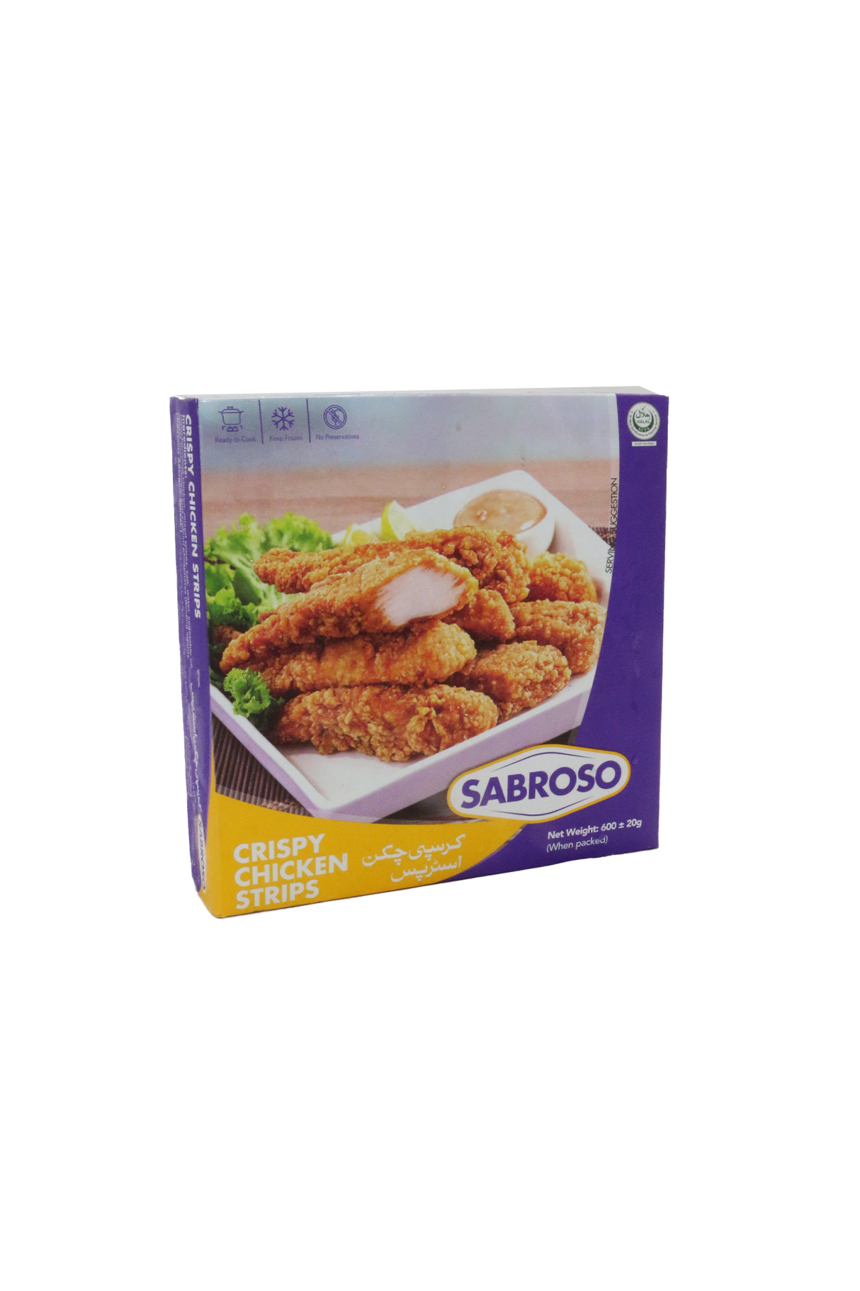 sabroso chicken strips 600g