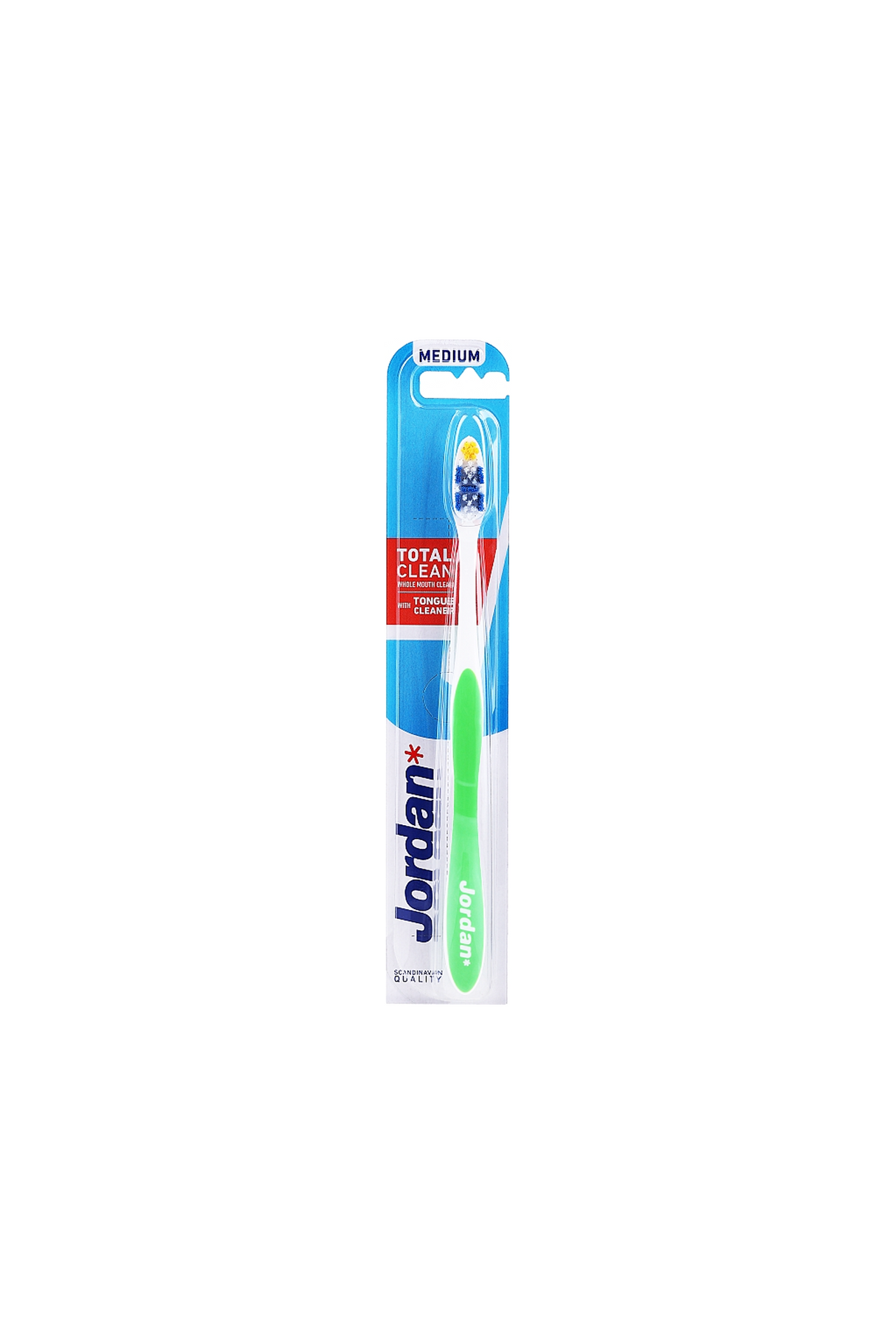 jordan tooth brush medium total clean