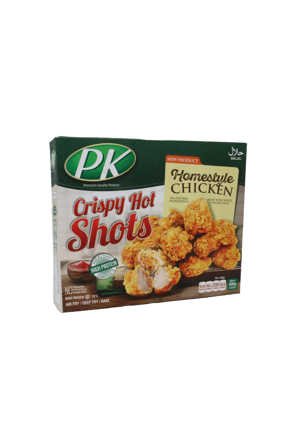 pk crispy hot shot 600g