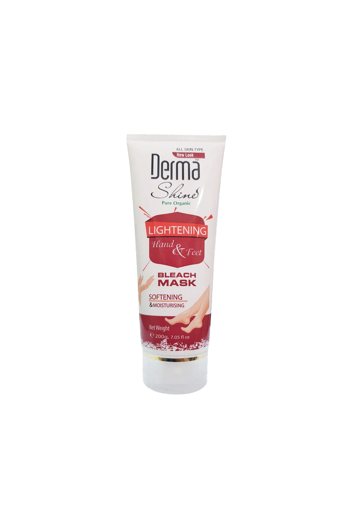 derma shine bleach mask hand&foot 200ml