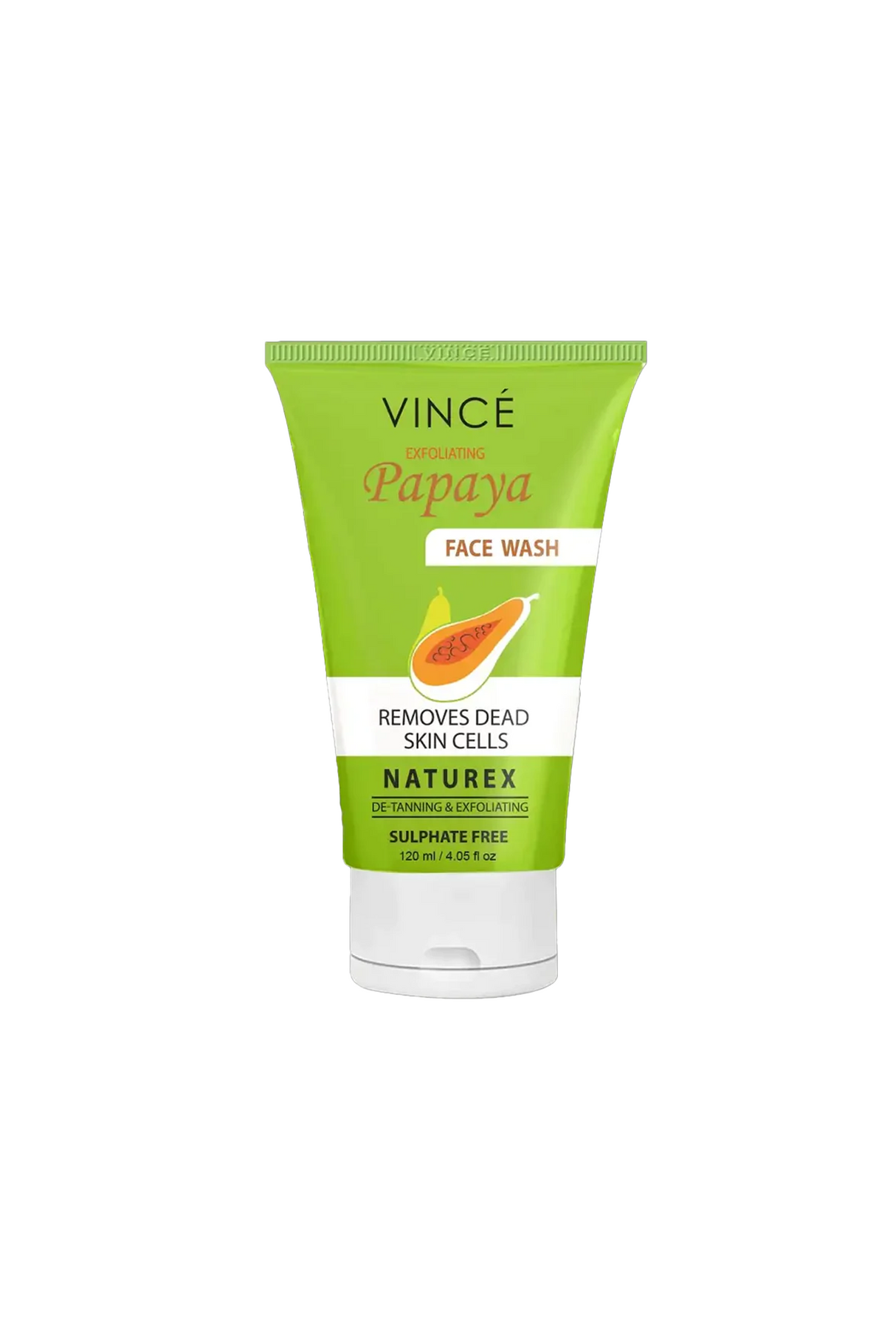 vince face wash papaya 120ml