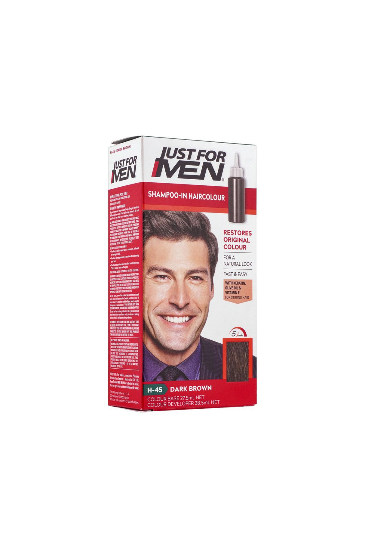 just for men hair color h-45