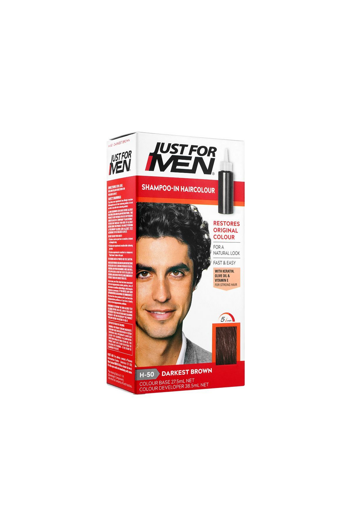 just for men hair color h-50