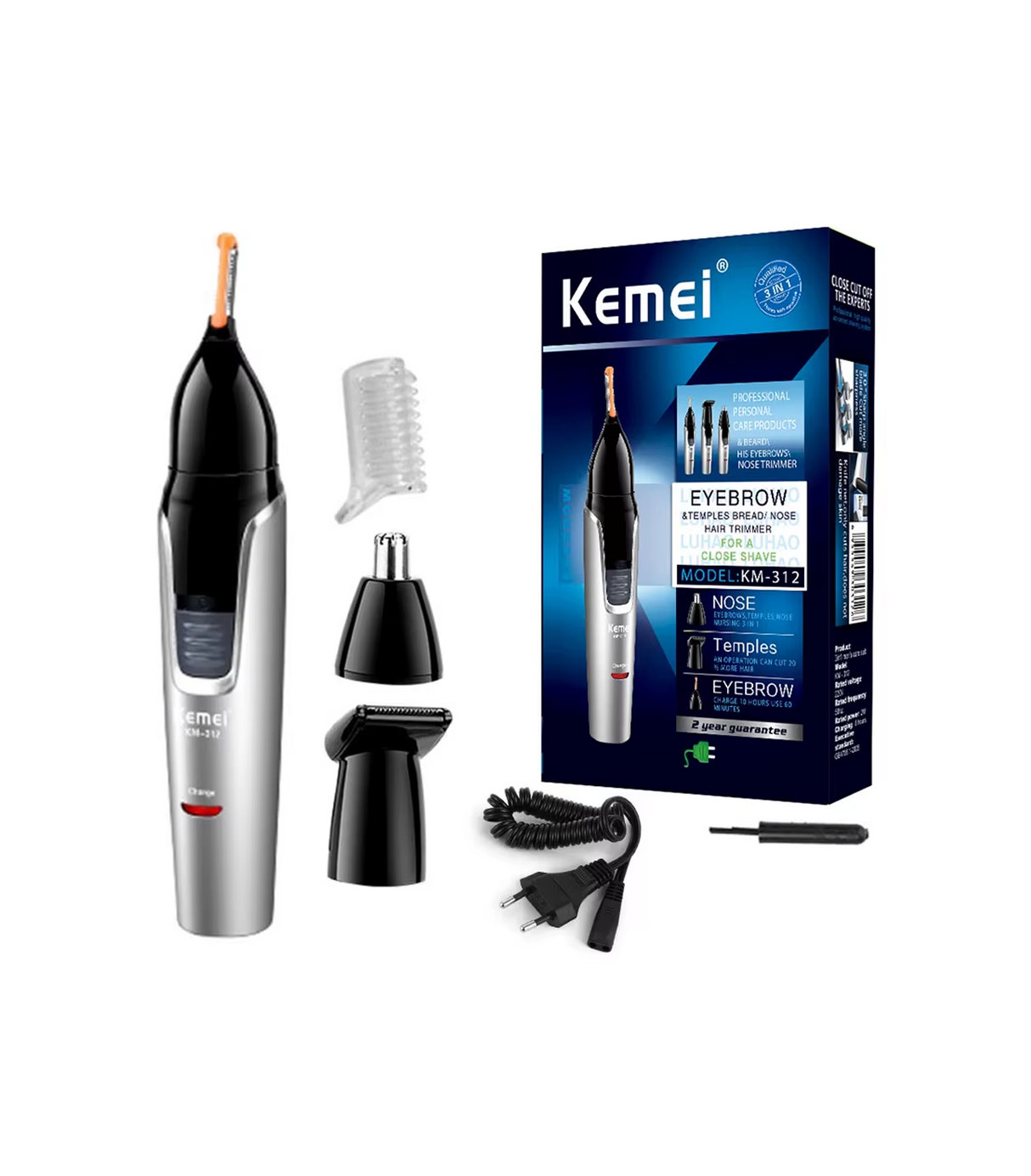 kemei nose trimmer 312