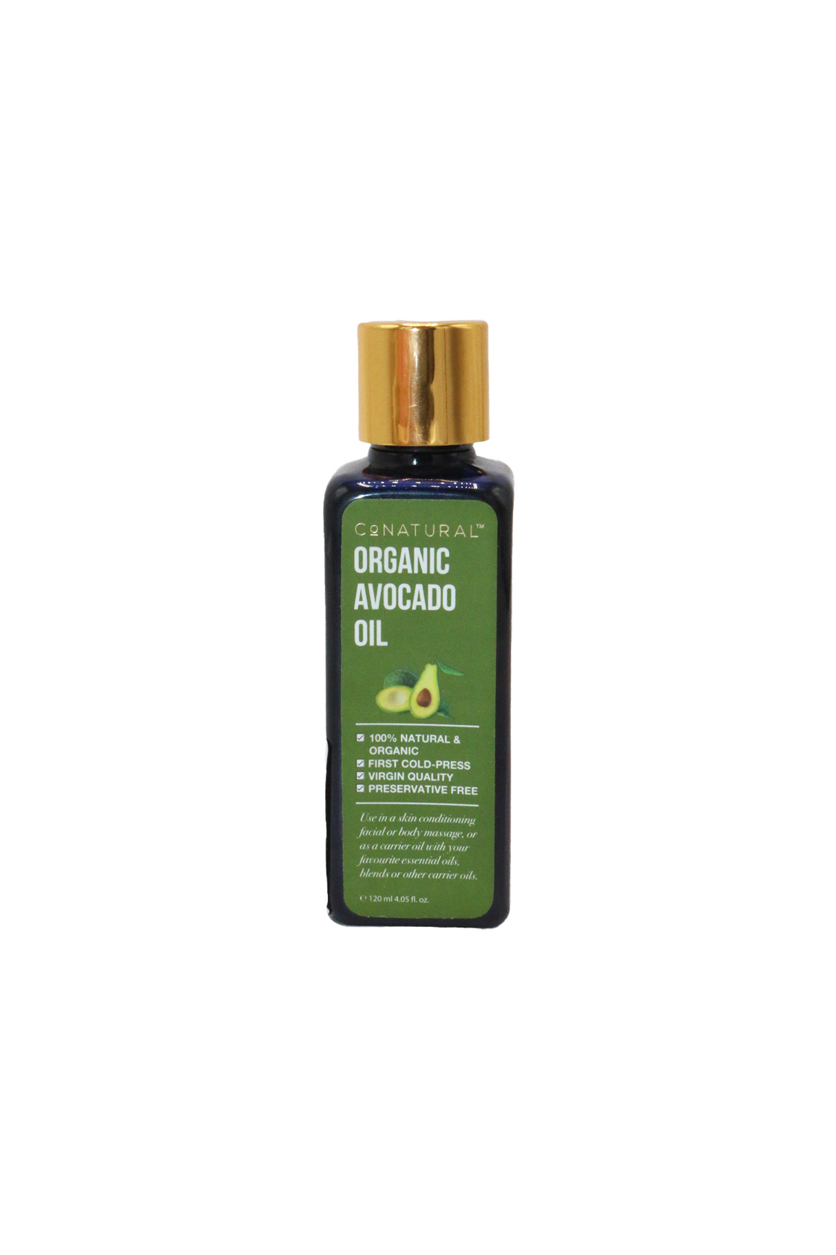 conatural organic avocado oil 120ml