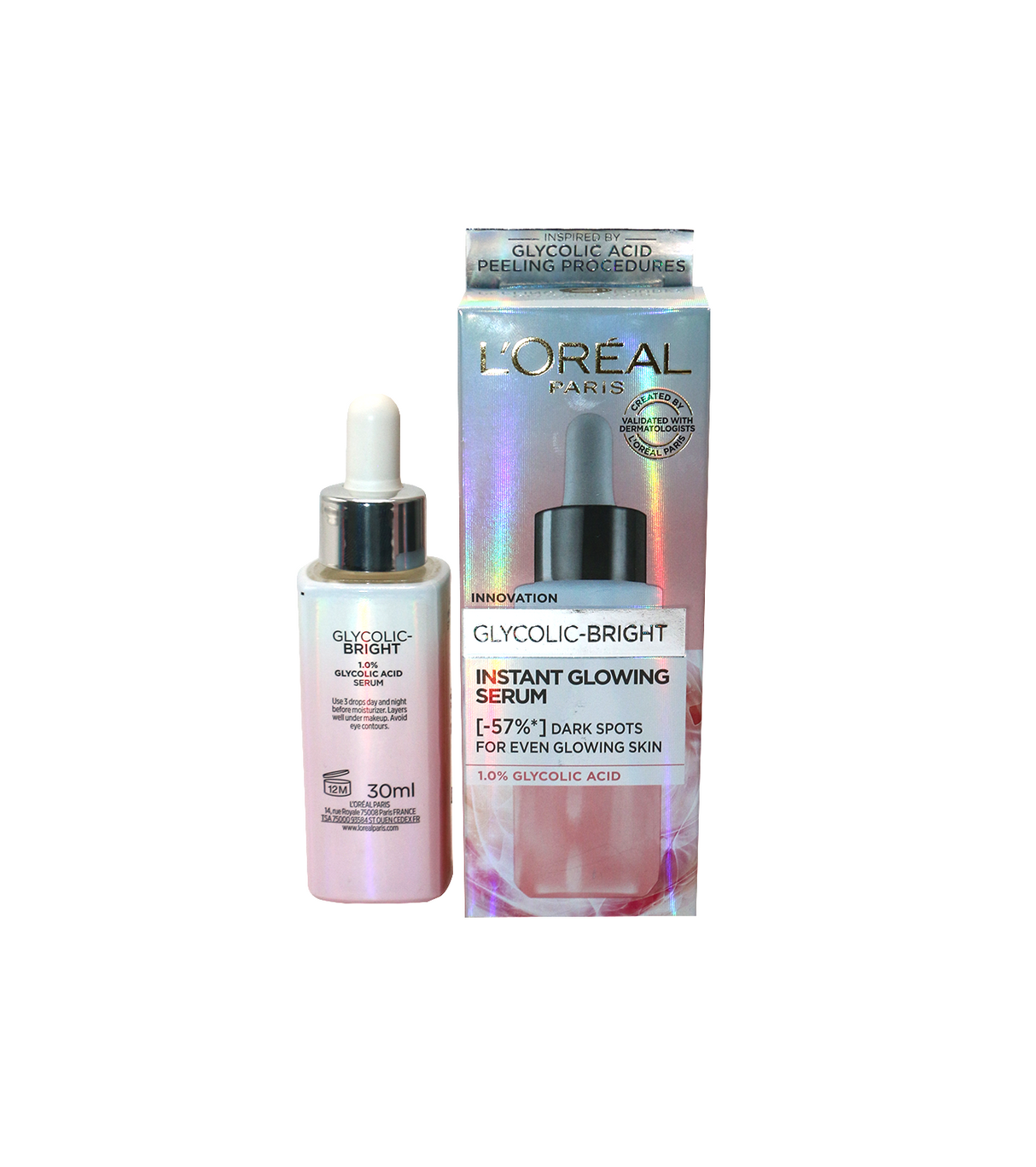 loreal glycolic serum 30ml