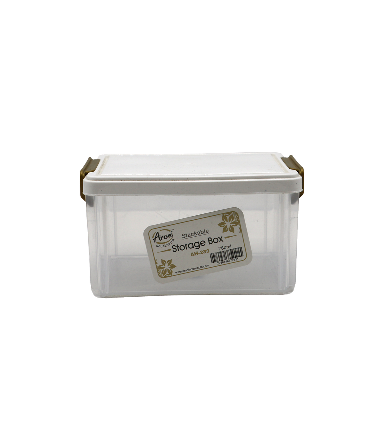 plastic storage box 780ml pak ah-233