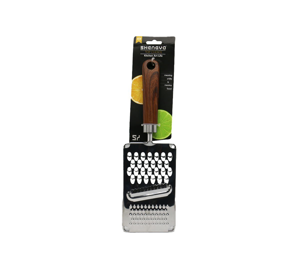 metalic grater with plastic handle 3in1 china d367