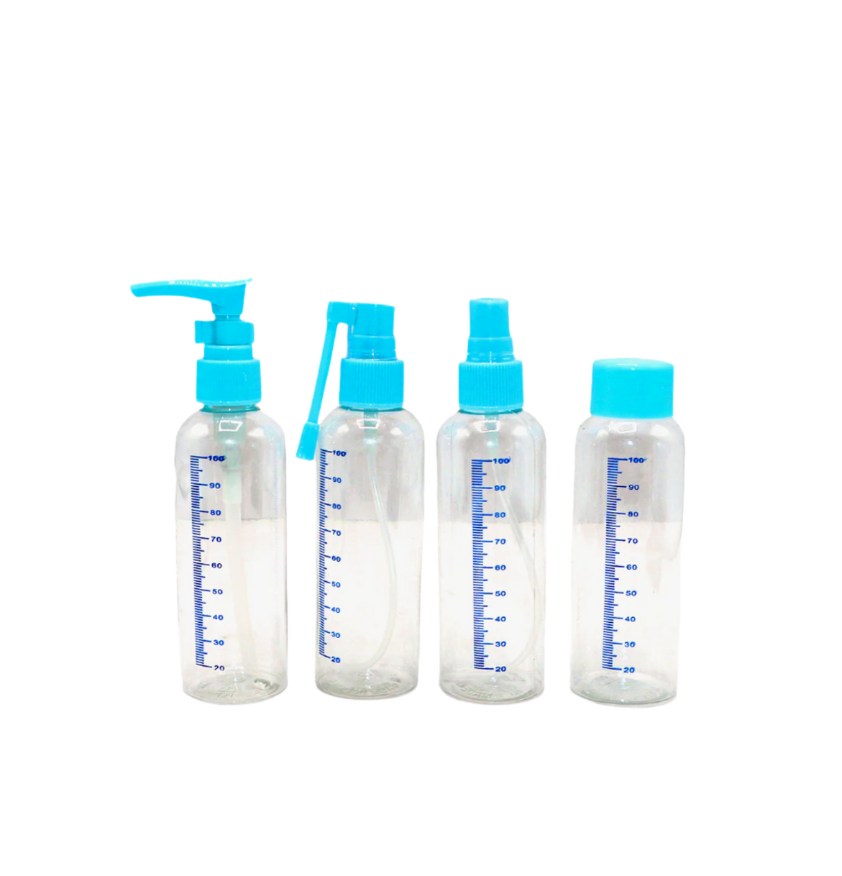 mini travel bottle 4pc set china d156