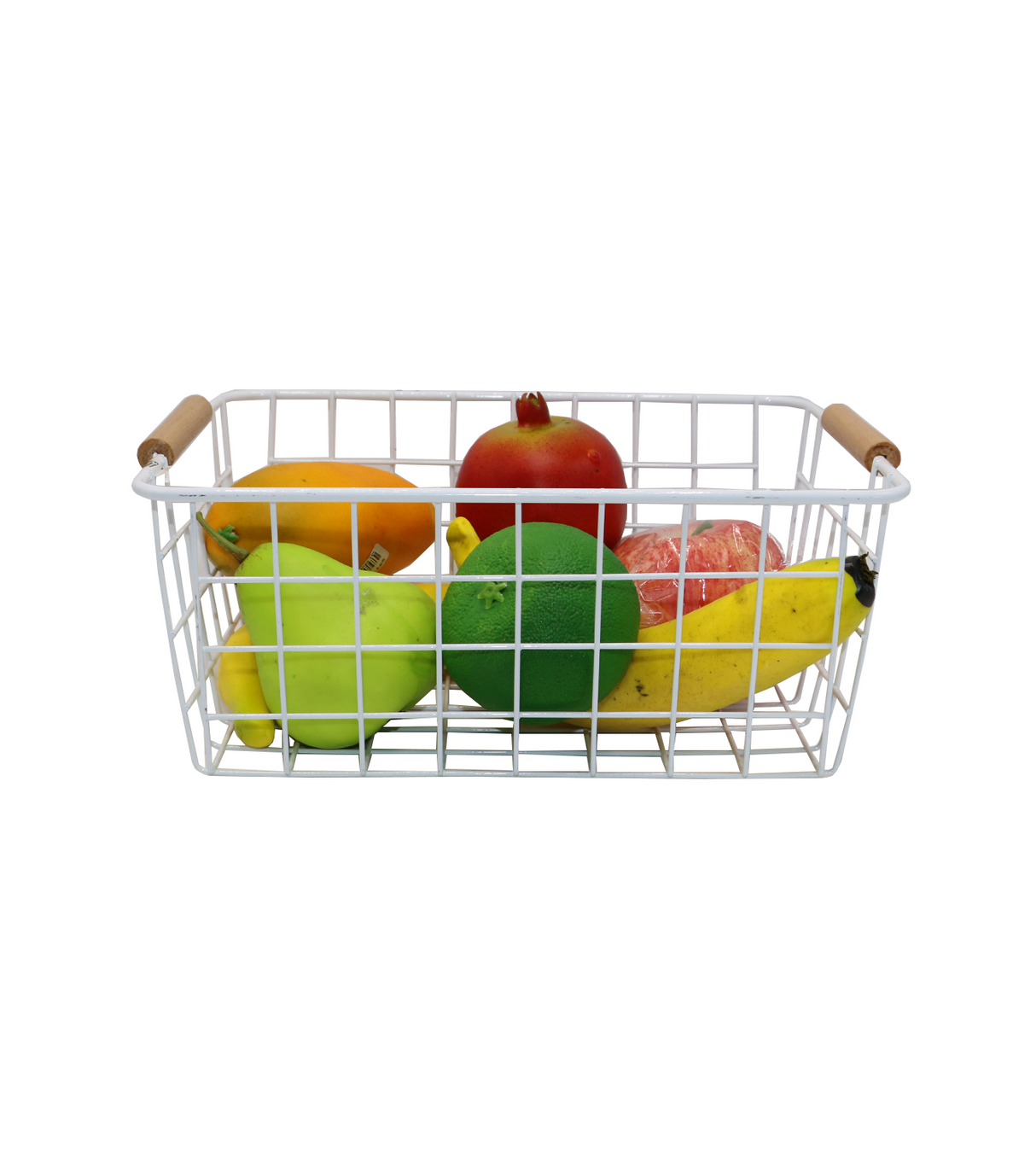 ss fruit basket 11''x 4.9'' china d445