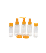 mini travel bottle with mini container 7pc set china 19083